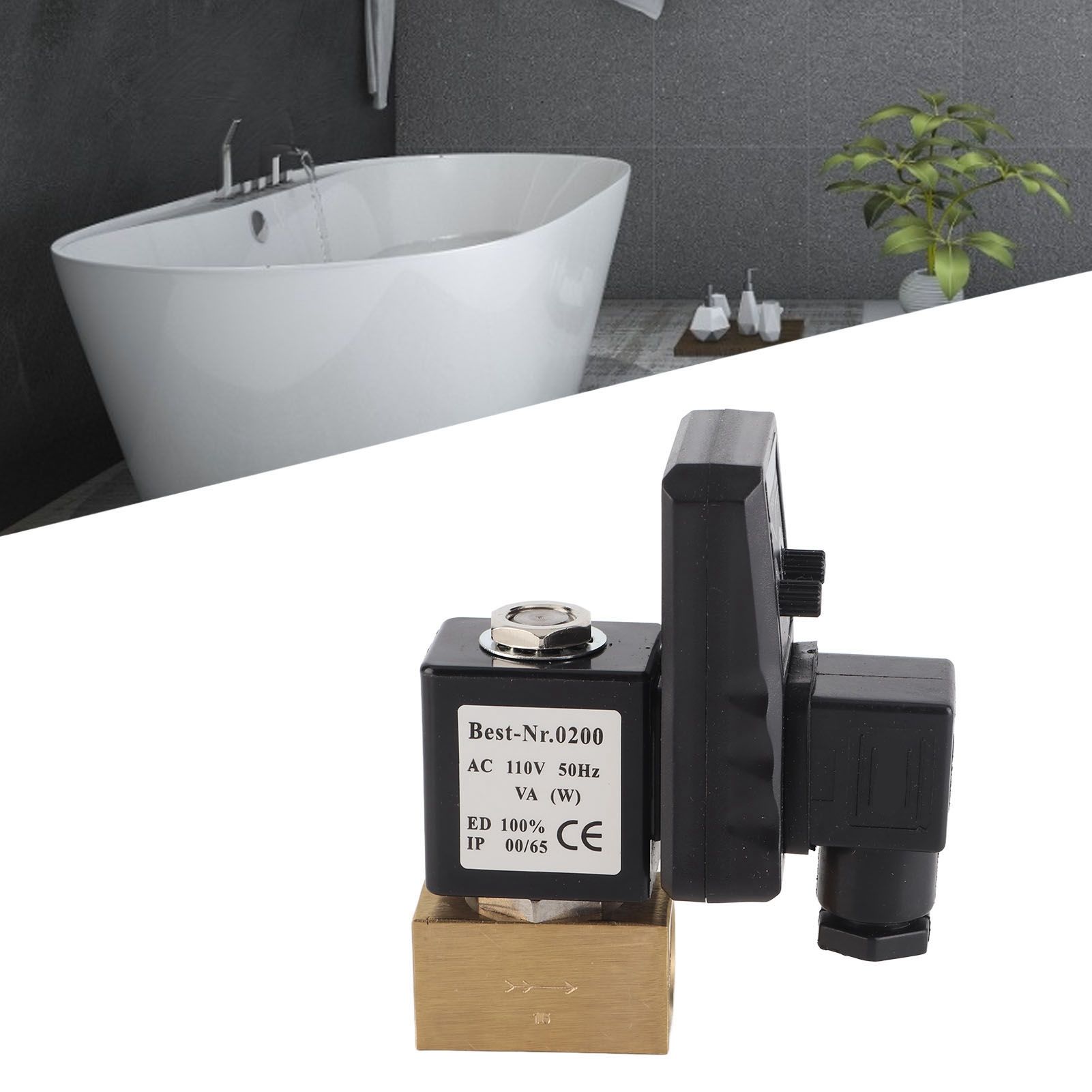 Electronic Timed Drain Valve Automatic Drain Valve for Air Compressor Drying view 11