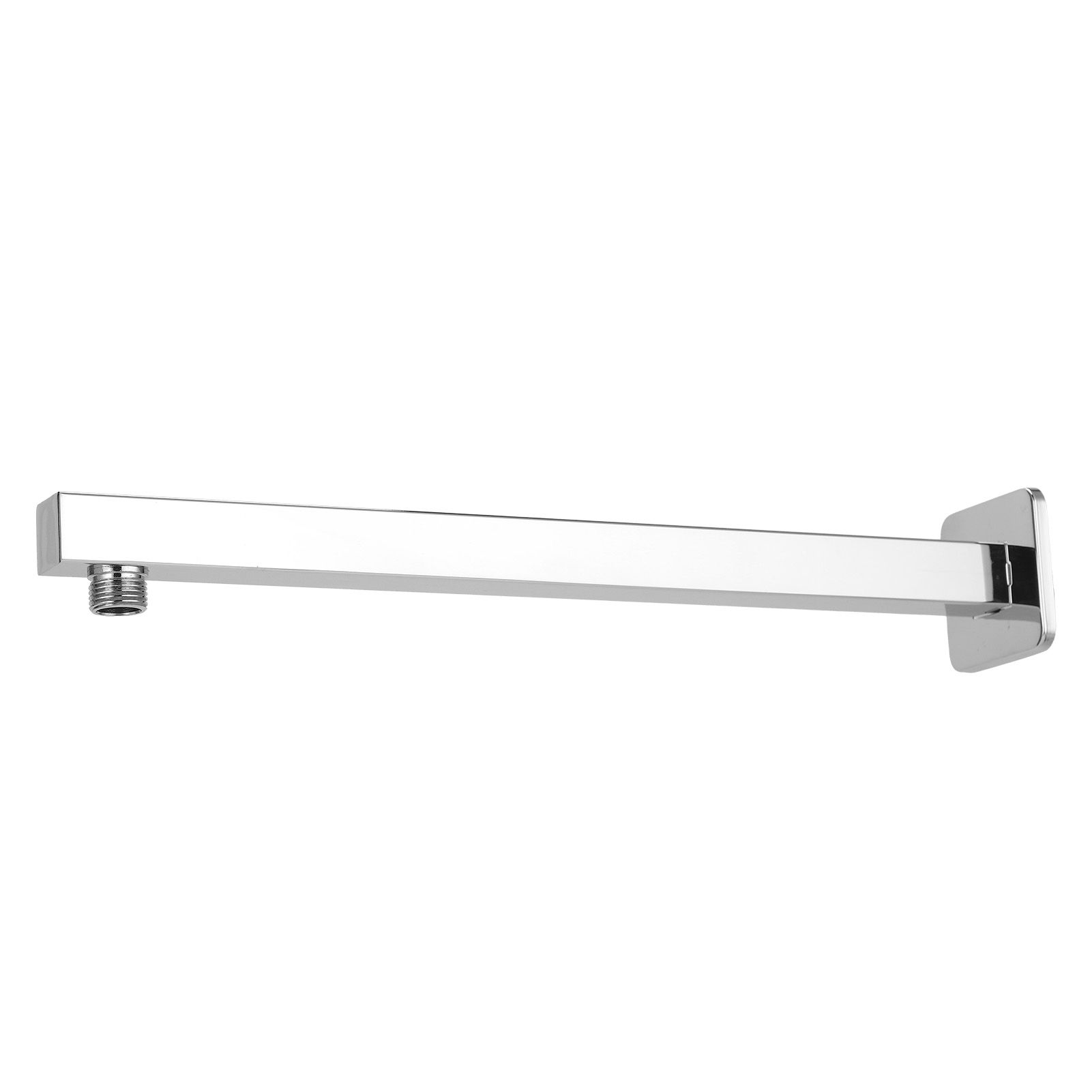 NPT1/2 Wall Shower Arm with Decorative Cover Electroplating Shower Extension