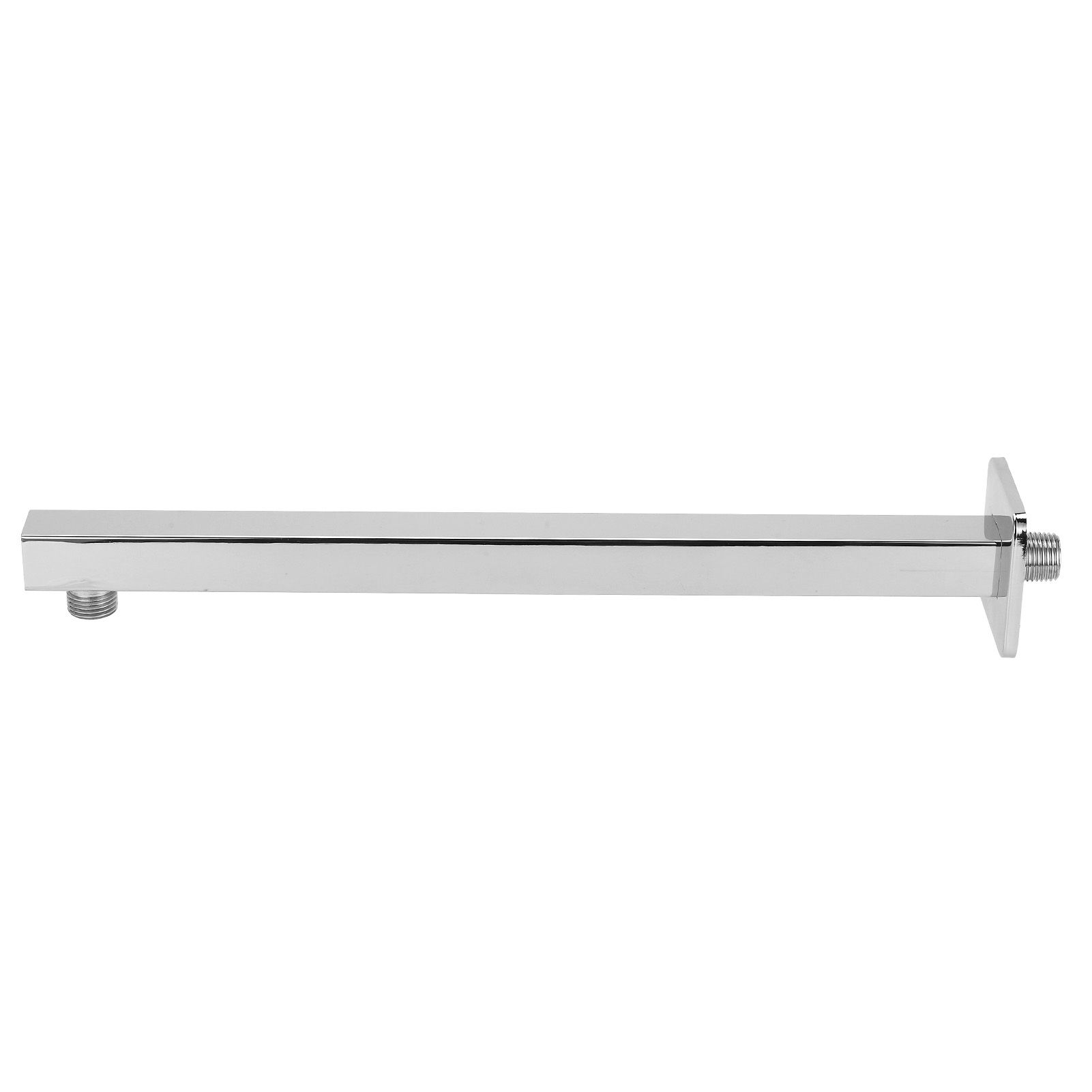 NPT1/2 Wall Shower Arm with Decorative Cover Electroplating Shower Extension view 4