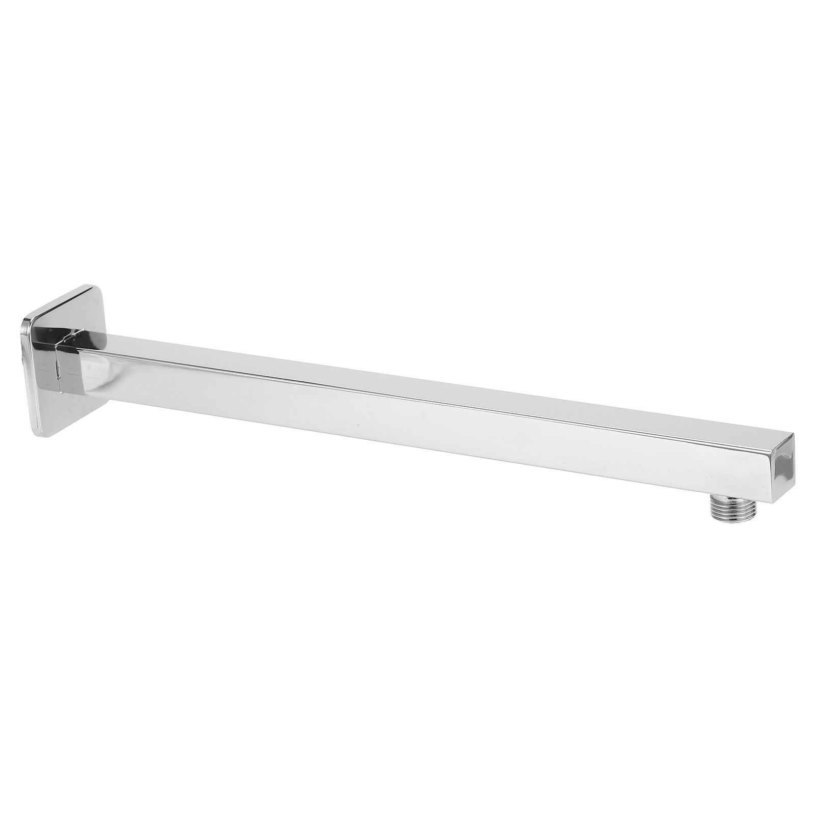 NPT1/2 Wall Shower Arm with Decorative Cover Electroplating Shower Extension view 5