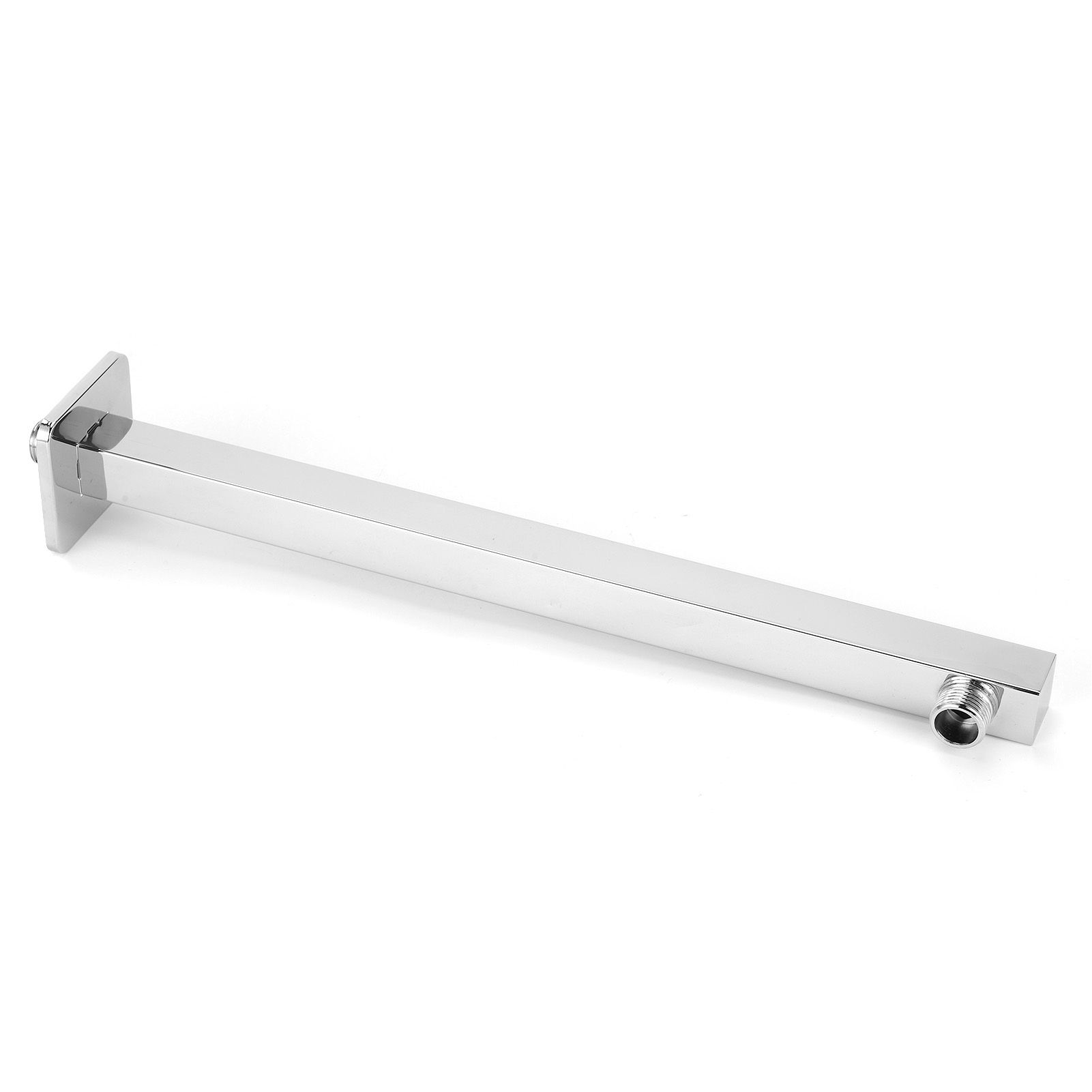NPT1/2 Wall Shower Arm with Decorative Cover Electroplating Shower Extension view 6