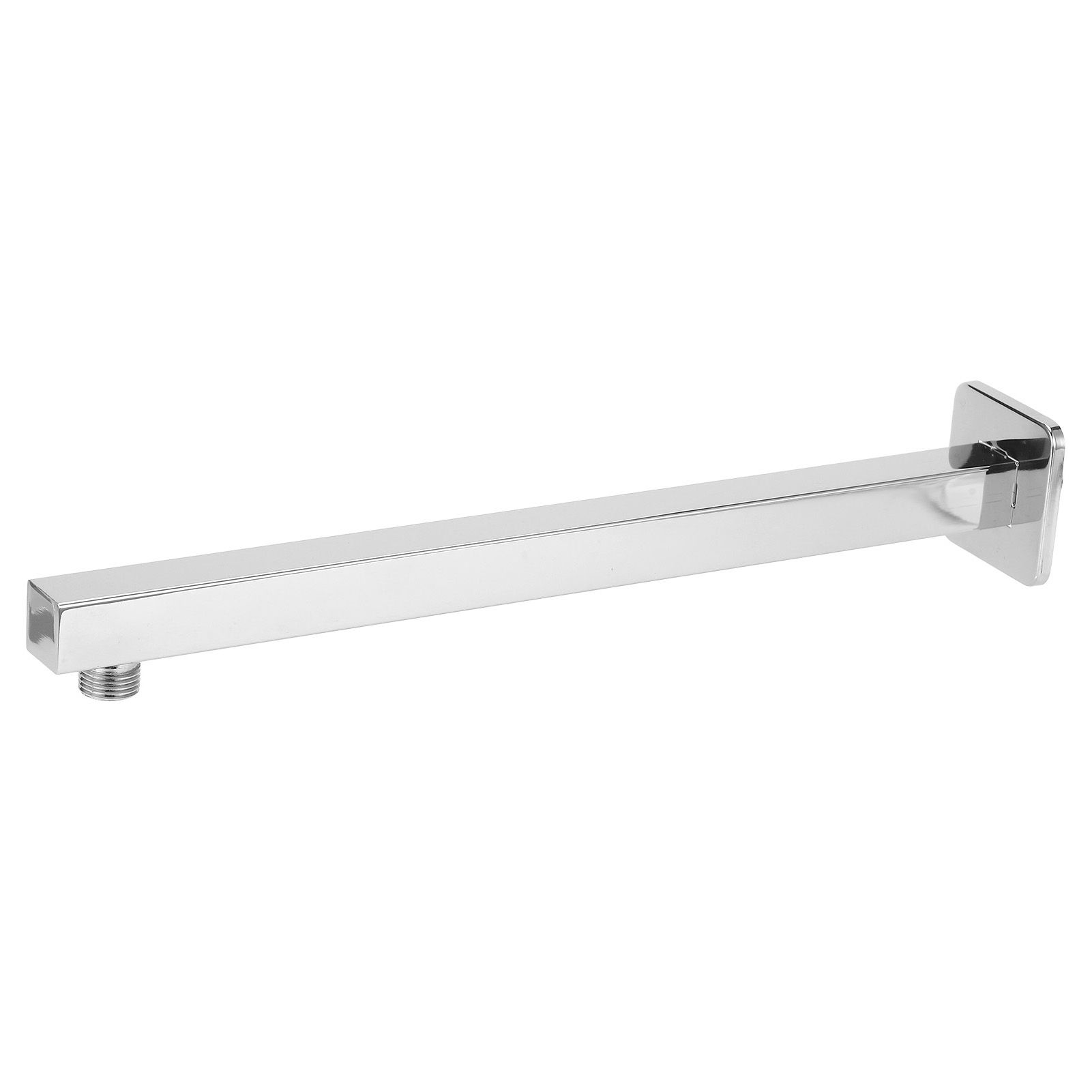 NPT1/2 Wall Shower Arm with Decorative Cover Electroplating Shower Extension view 7