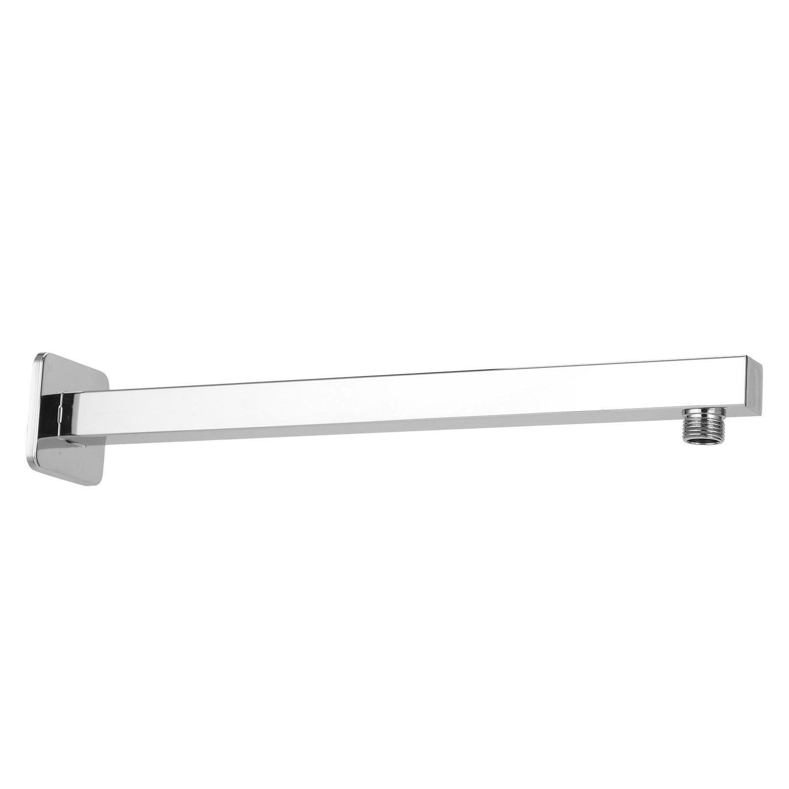 NPT1/2 Wall Shower Arm with Decorative Cover Electroplating Shower Extension view 9