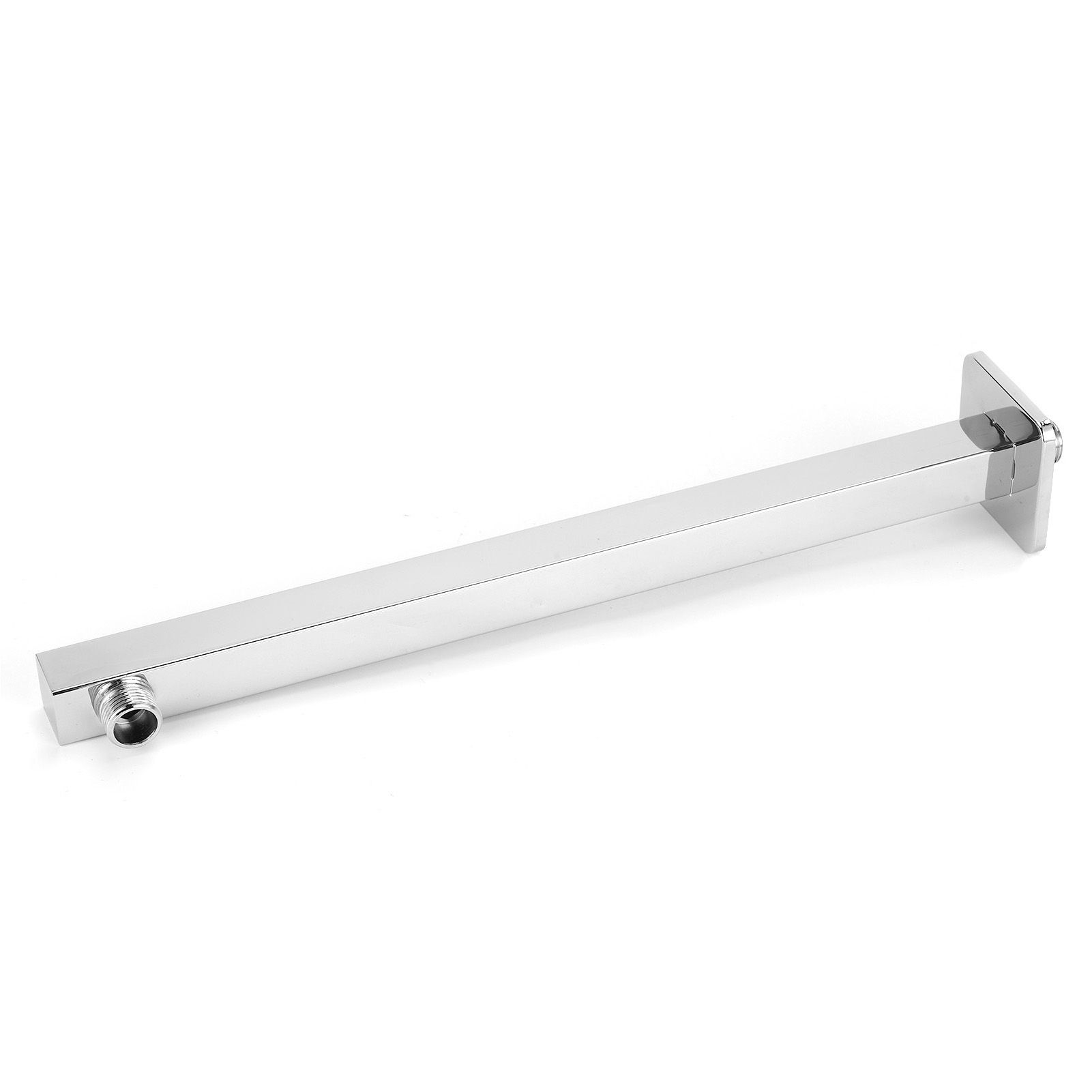 NPT1/2 Wall Shower Arm with Decorative Cover Electroplating Shower Extension view 10