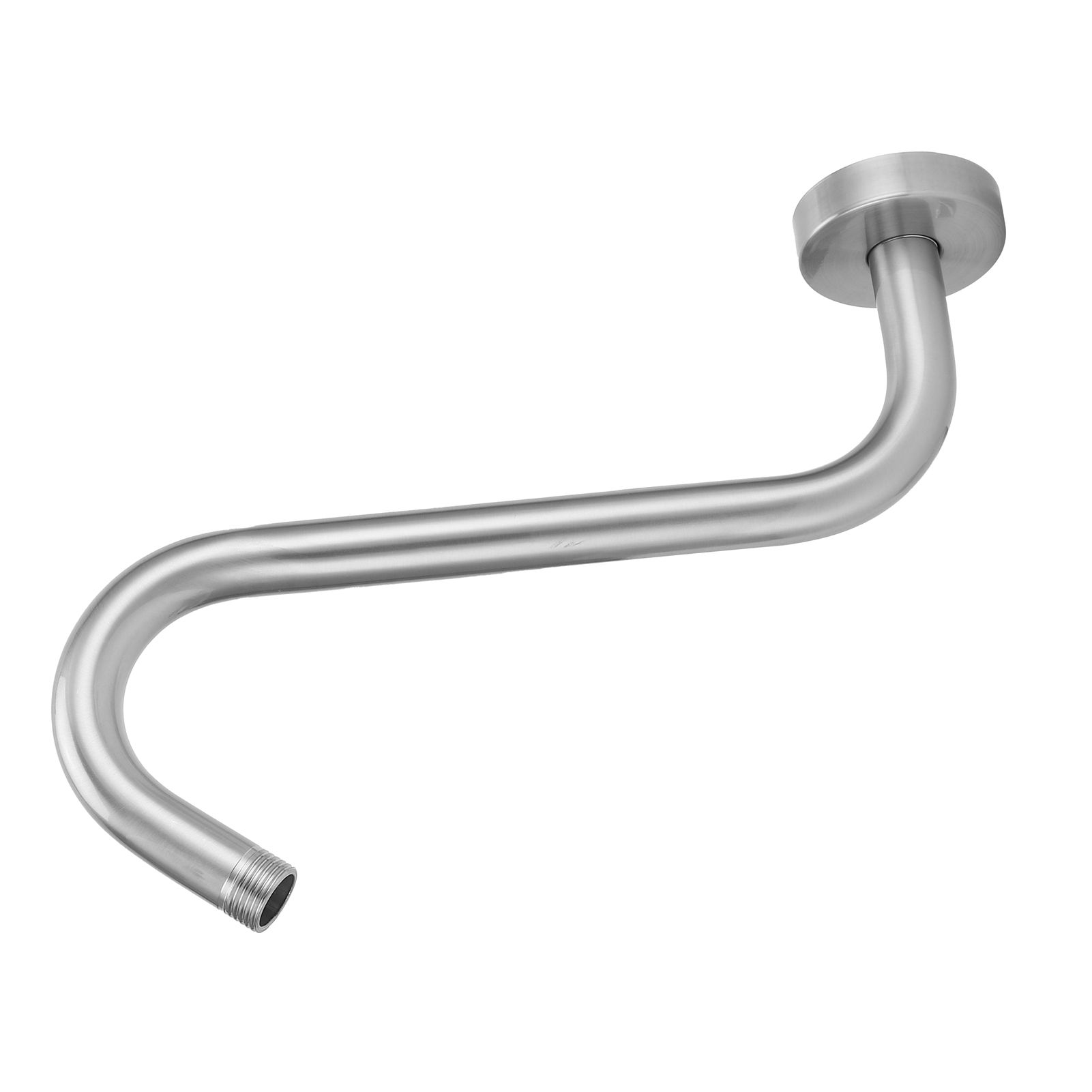 NPT1/2 High Rise Shower Arm SShape Shower Head Extension Arm Bathroom Accessory