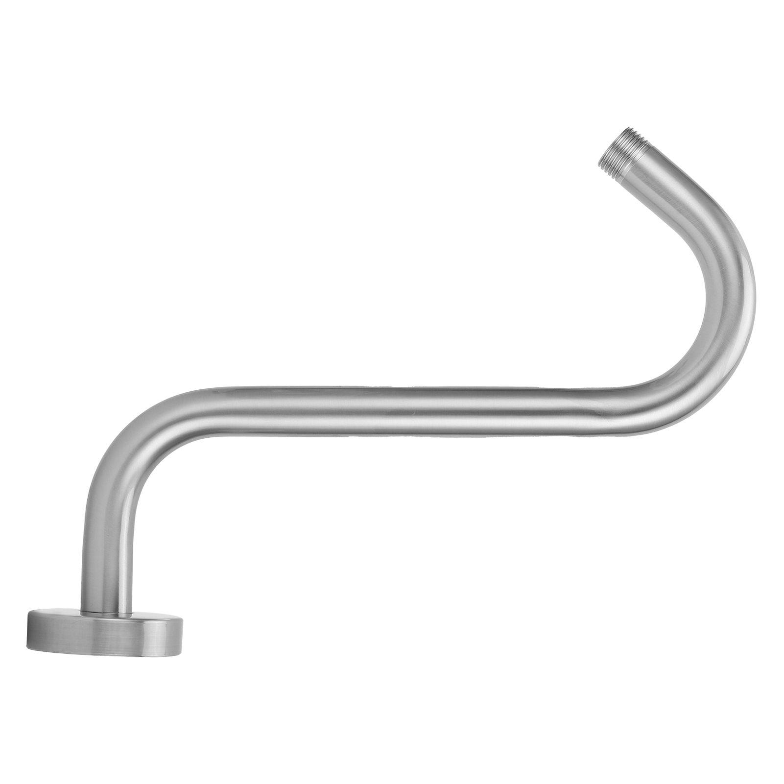 NPT1/2 High Rise Shower Arm SShape Shower Head Extension Arm Bathroom Accessory view 3