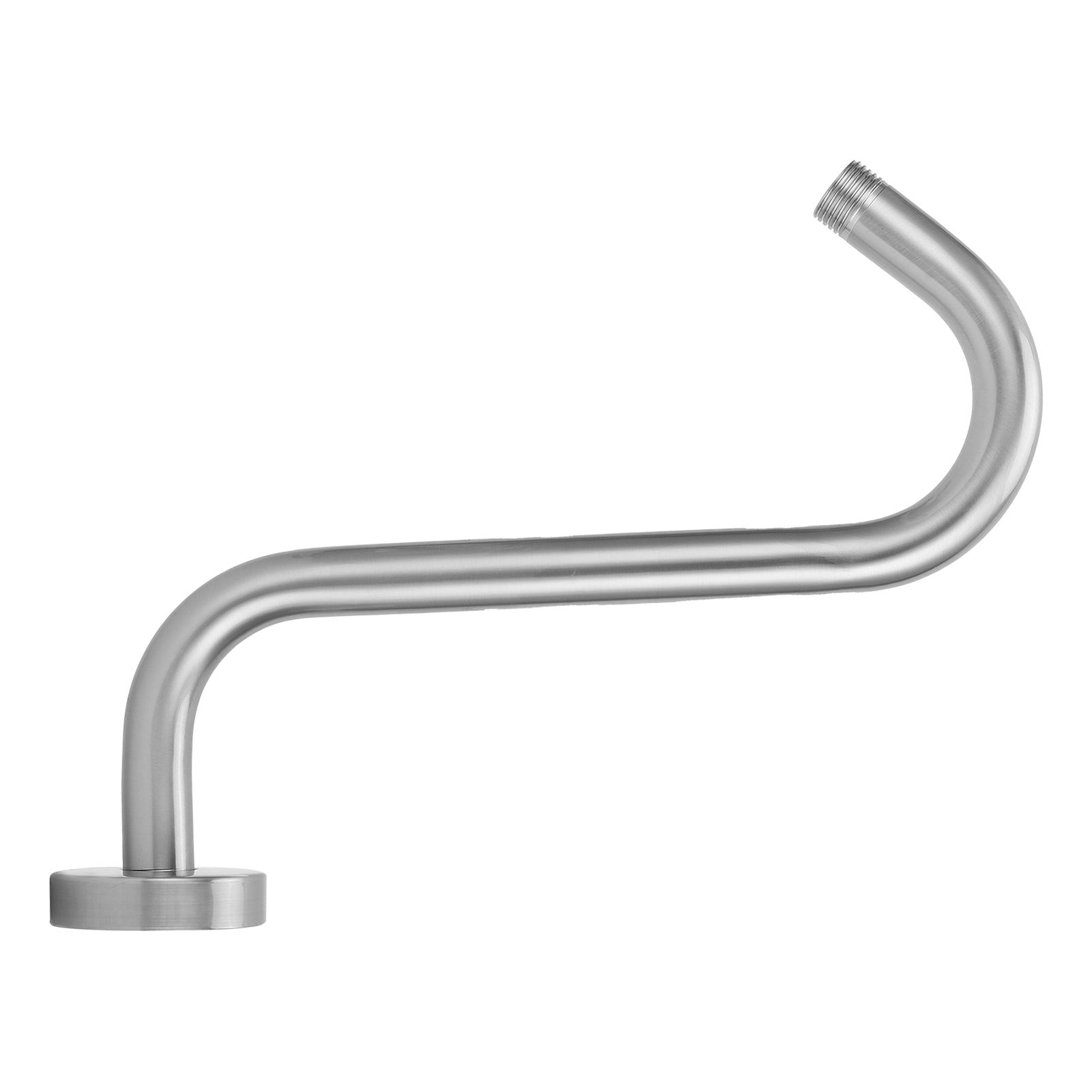 NPT1/2 High Rise Shower Arm SShape Shower Head Extension Arm Bathroom Accessory view 8