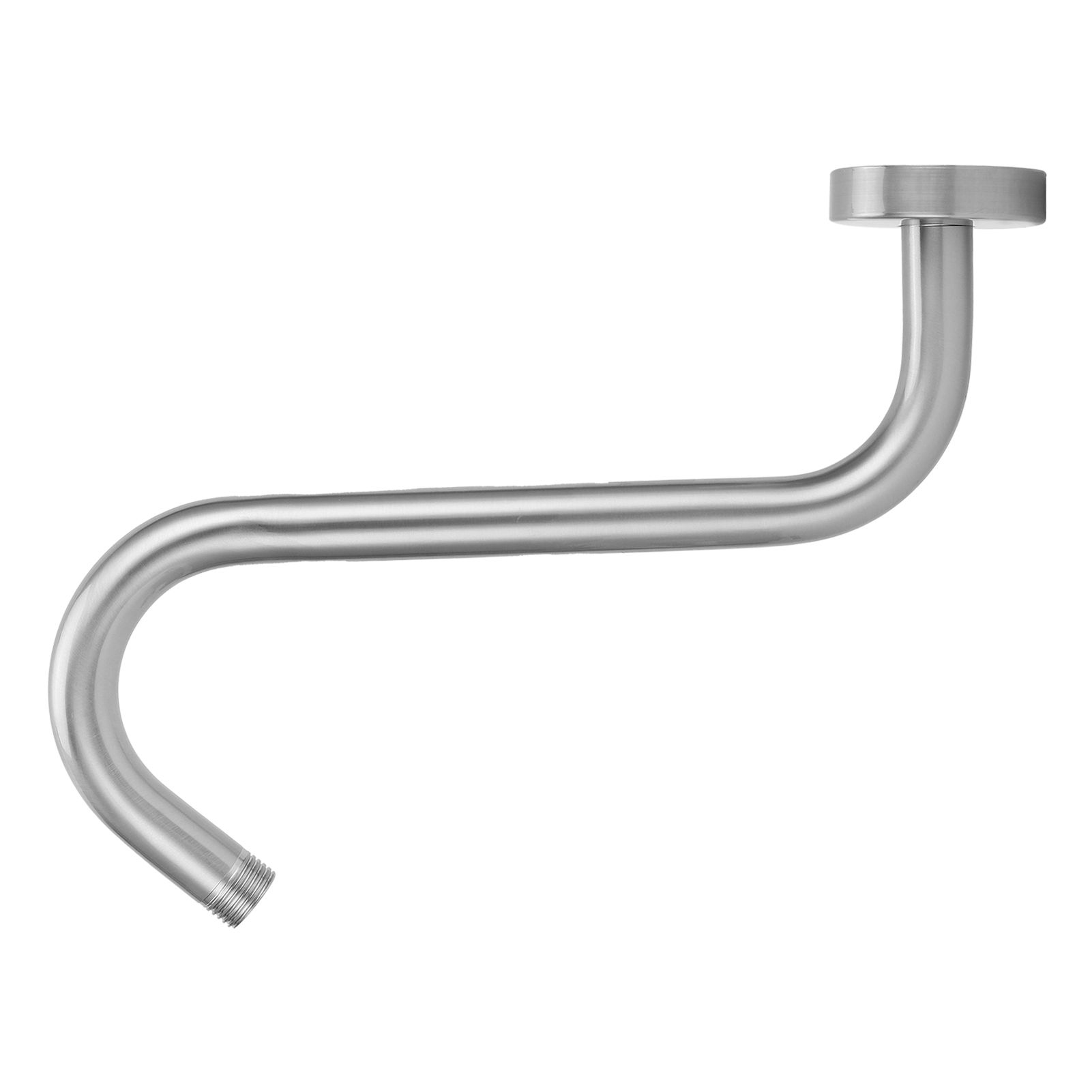 NPT1/2 High Rise Shower Arm SShape Shower Head Extension Arm Bathroom Accessory view 10