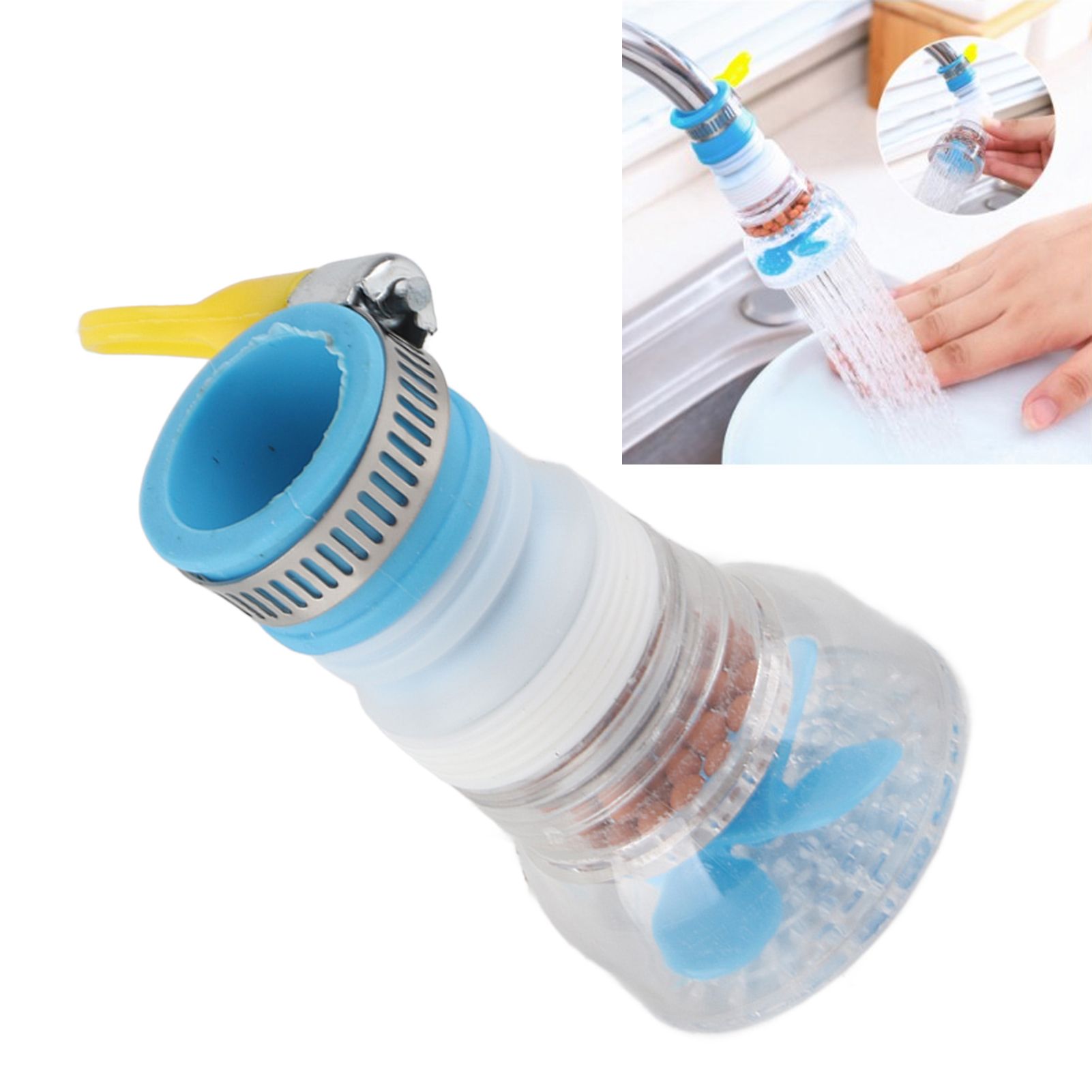 3Pcs Retractable Water Tap Filter Foldable Kitchen Faucet Filter for Home view 11