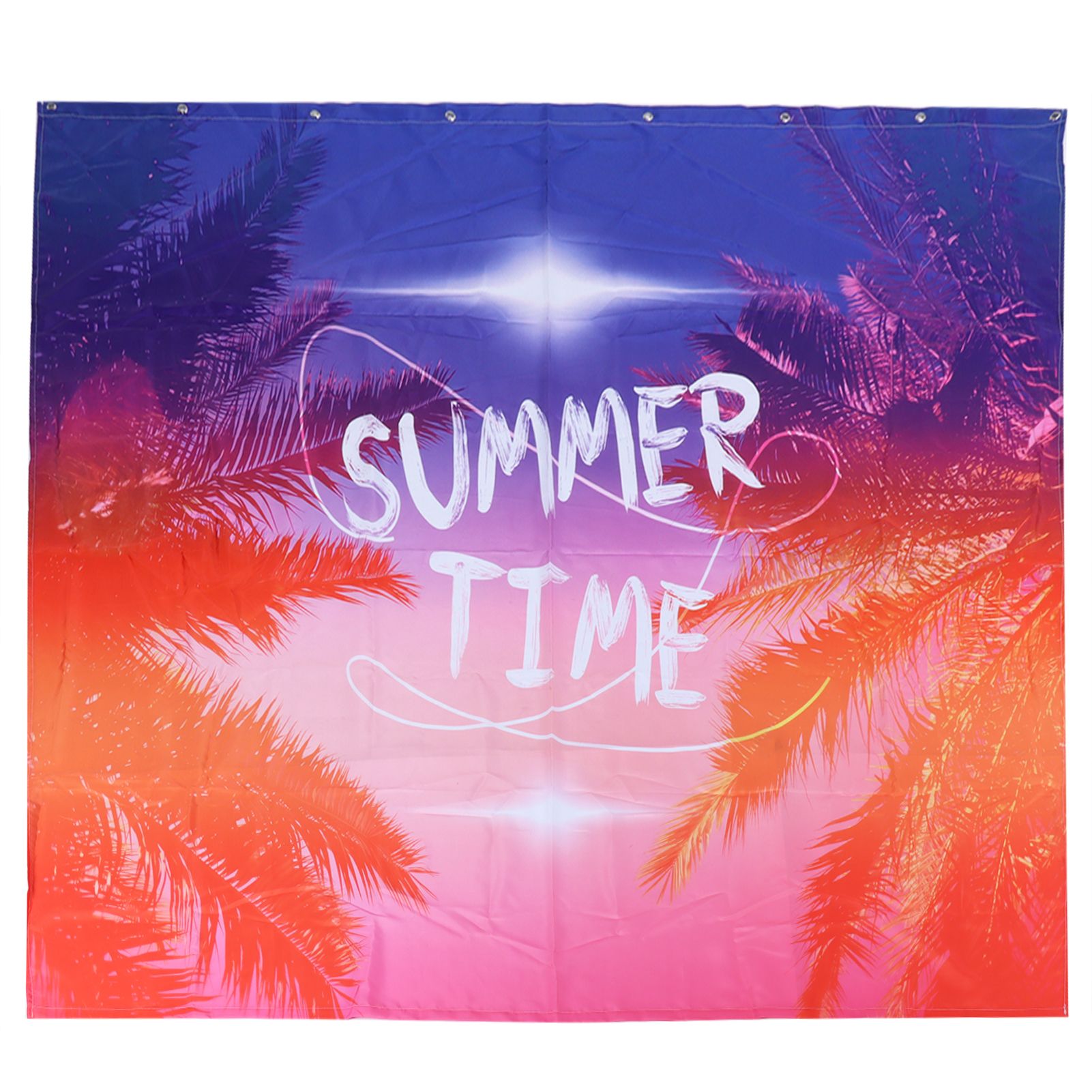 Shower Curtain Waterproof Thick Polyester PunchFree Curtain with Hook for view 8