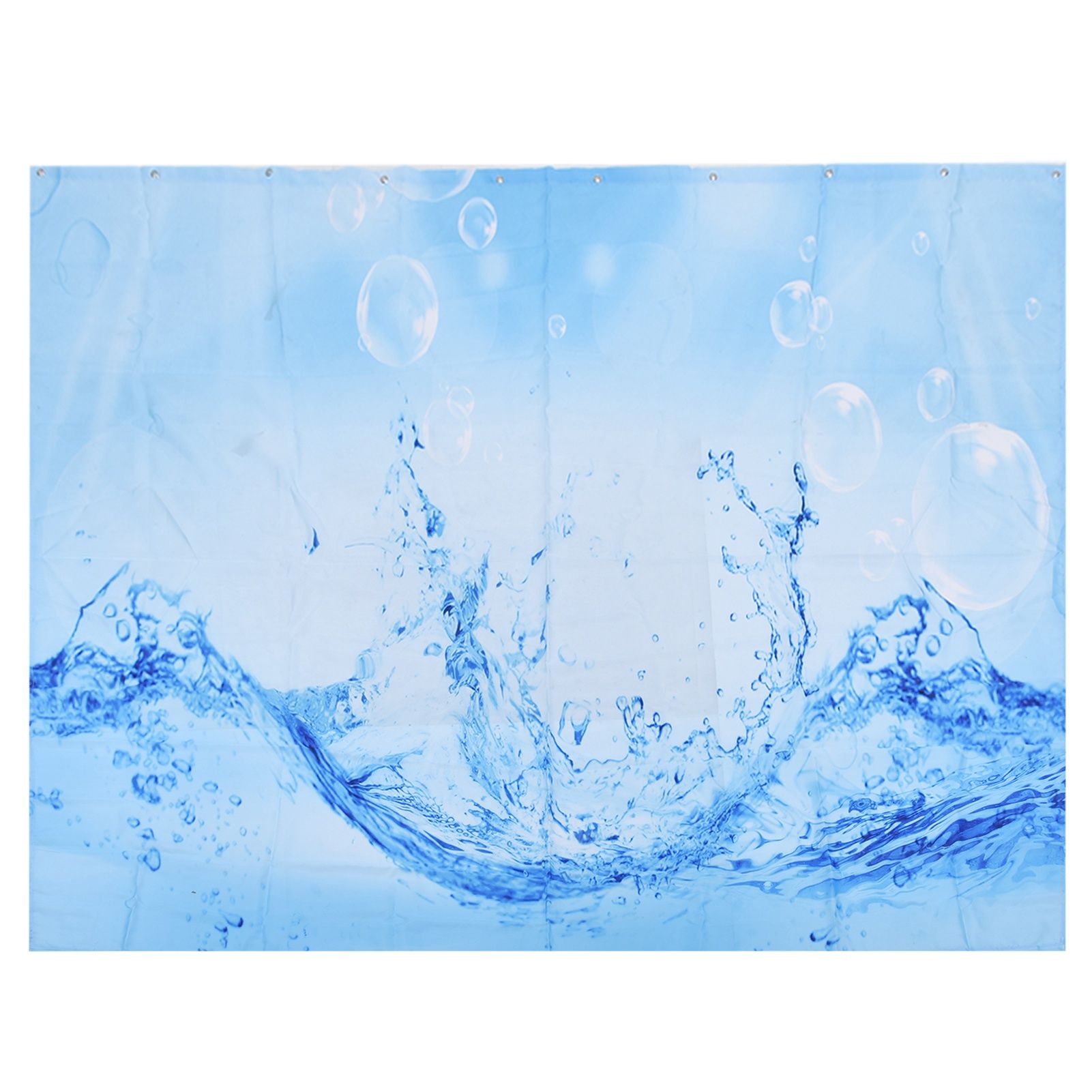Innovative Pattern Curtain Waterproof Bright Color Shower Curtain for Bathroom view 3