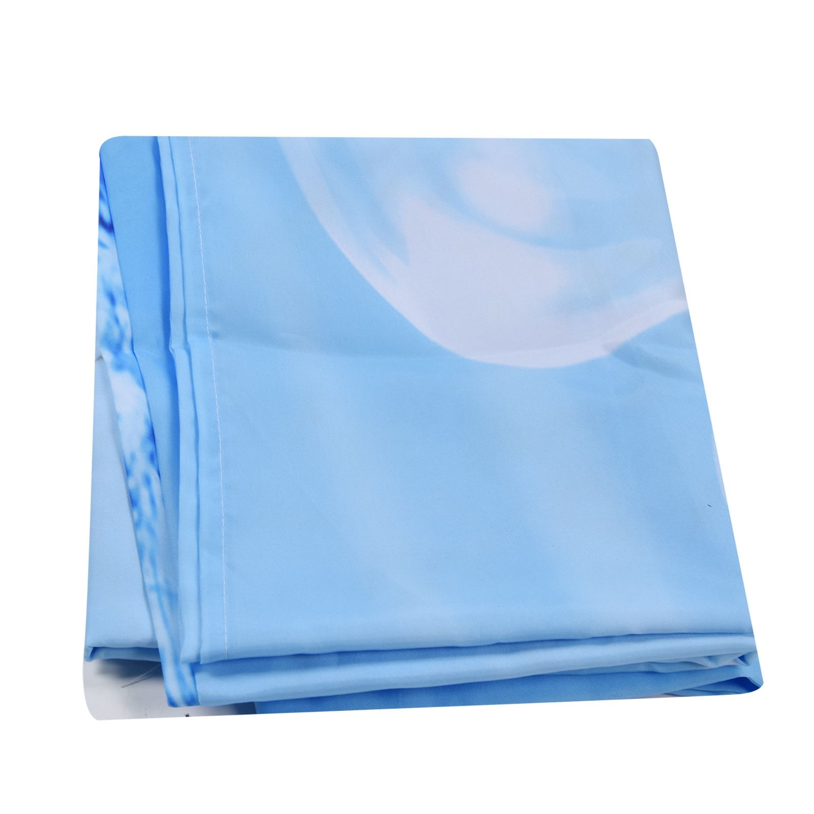 Innovative Pattern Curtain Waterproof Bright Color Shower Curtain for Bathroom view 8