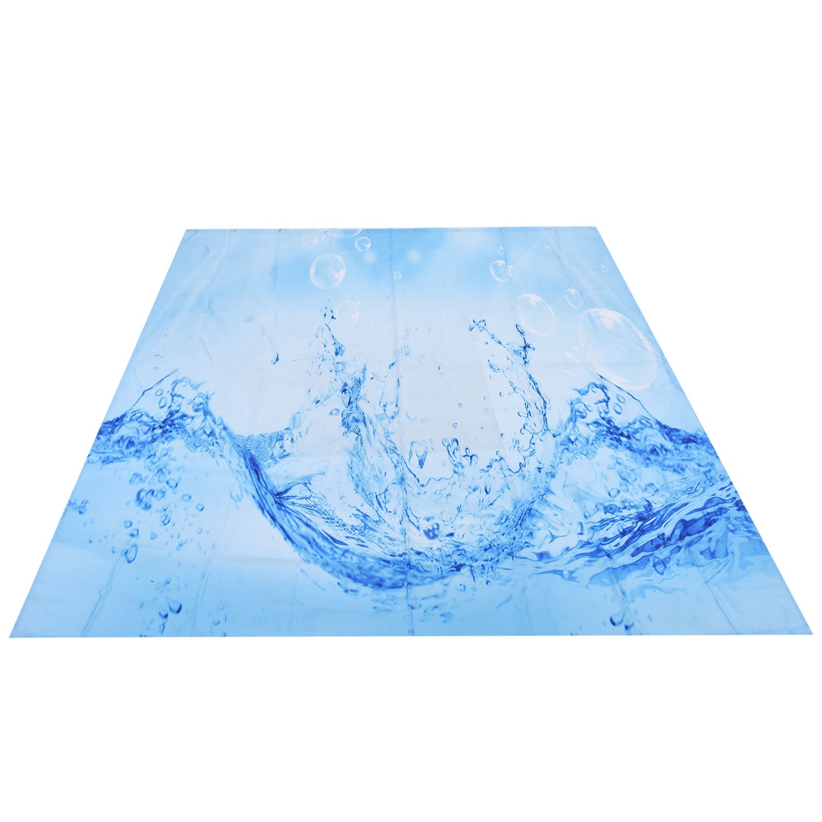 Innovative Pattern Curtain Waterproof Bright Color Shower Curtain for Bathroom