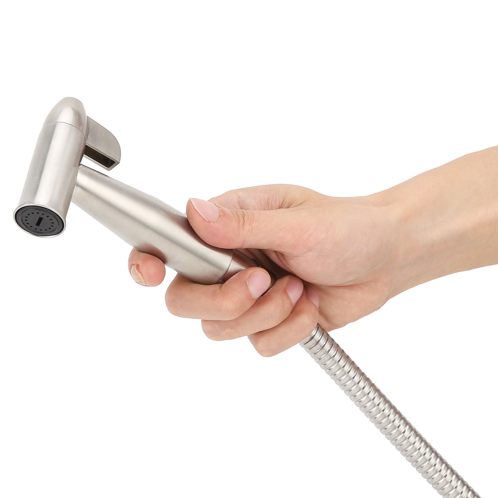 G1/2 Handheld Bidet Sprayer Set Self Cleaning Punch Free Bidet Shower Head for view 10