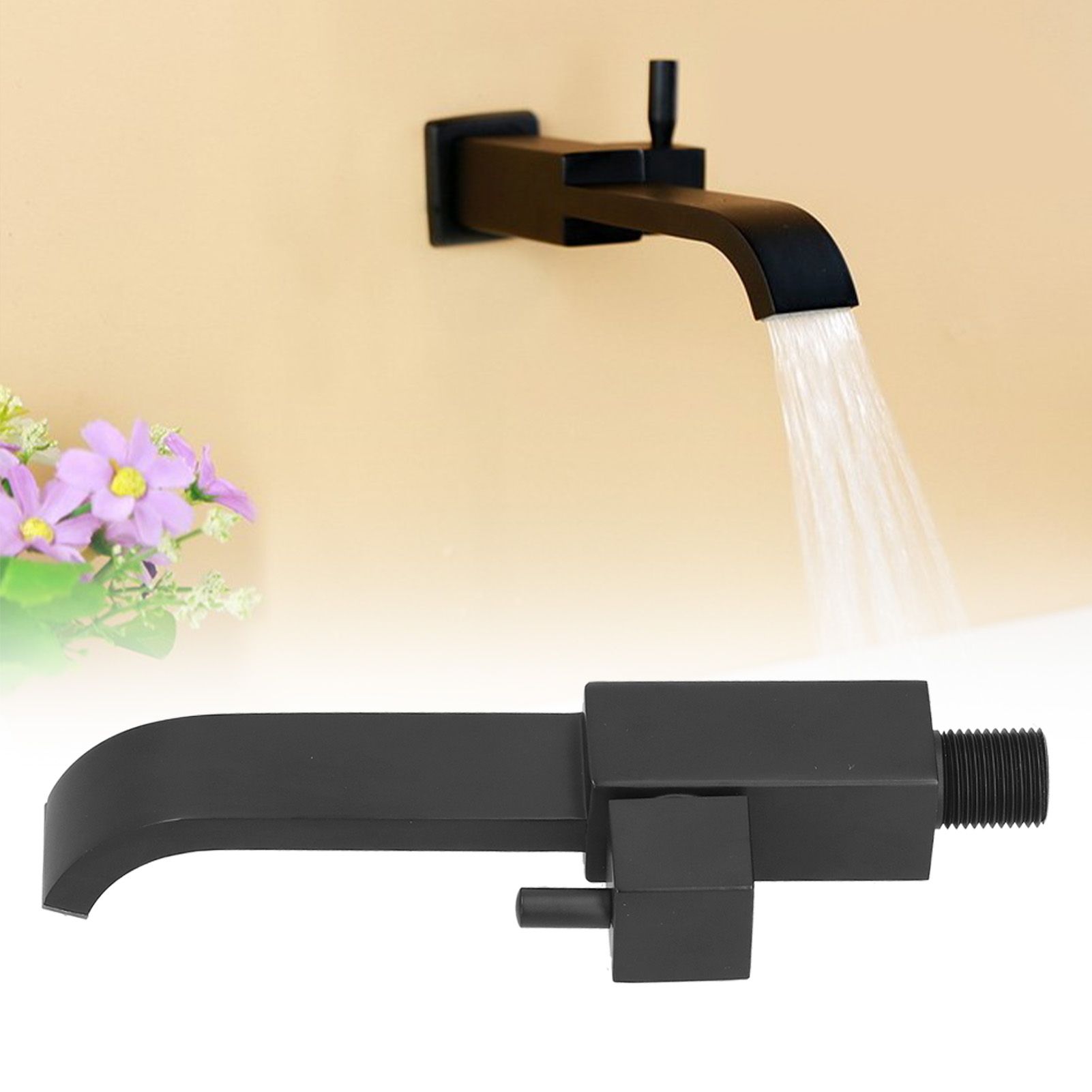 G1/2 Male Thread Bathroom Balcony Mop Faucet Copper Wall in Single Cold Water view 12