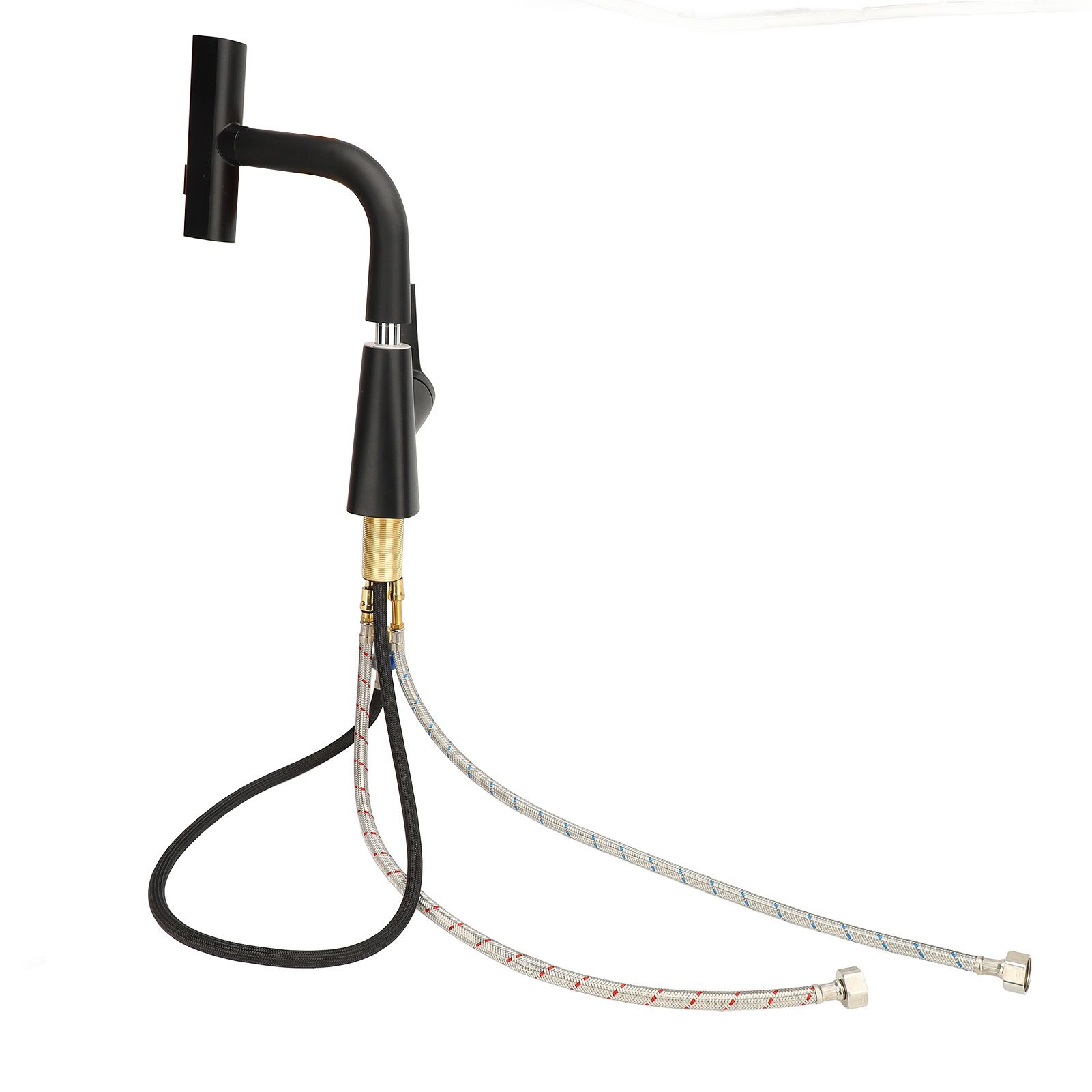 Waterfall Kitchen Faucets 3 Modes Waterfall Stream Sweep 360° Rotatable view 8
