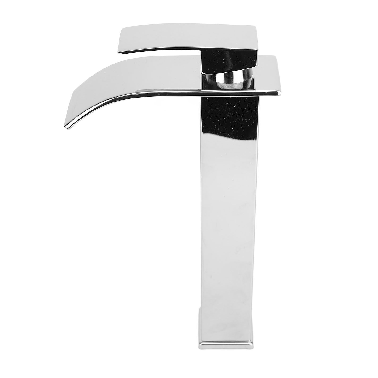 Waterfall Bathroom Faucet 304 Stainless Steel Hot and Cold Single Handle Sink view 4