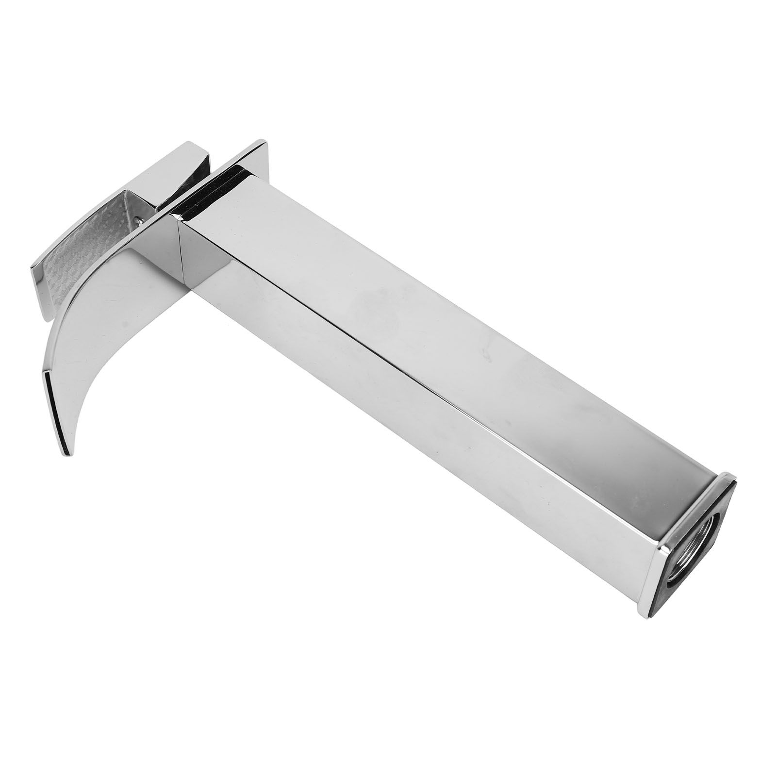 Waterfall Bathroom Faucet 304 Stainless Steel Hot and Cold Single Handle Sink view 12