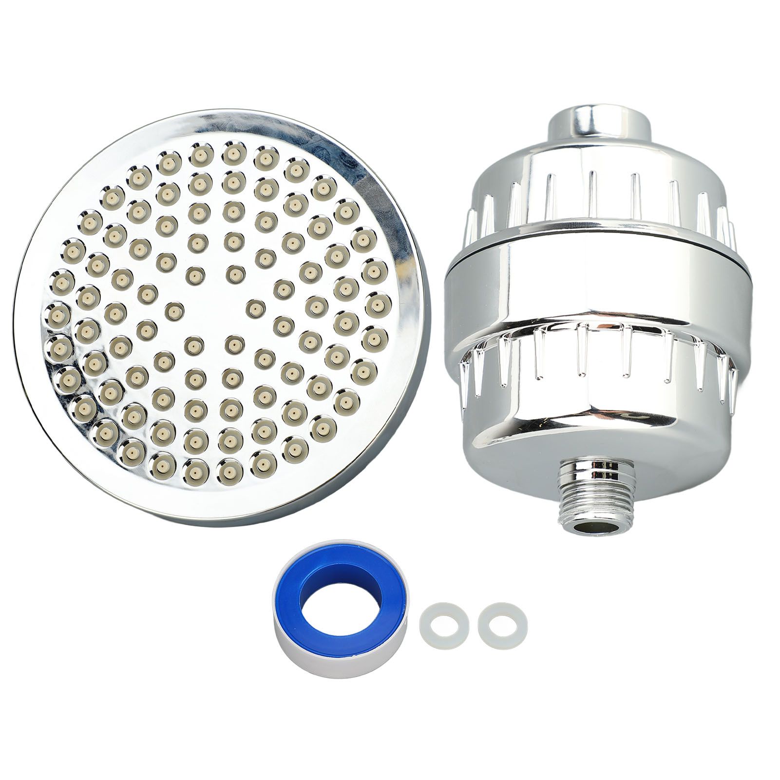 Shower Head with Filter 15 Stages Powerful Water Filtration 360 Degree view 3