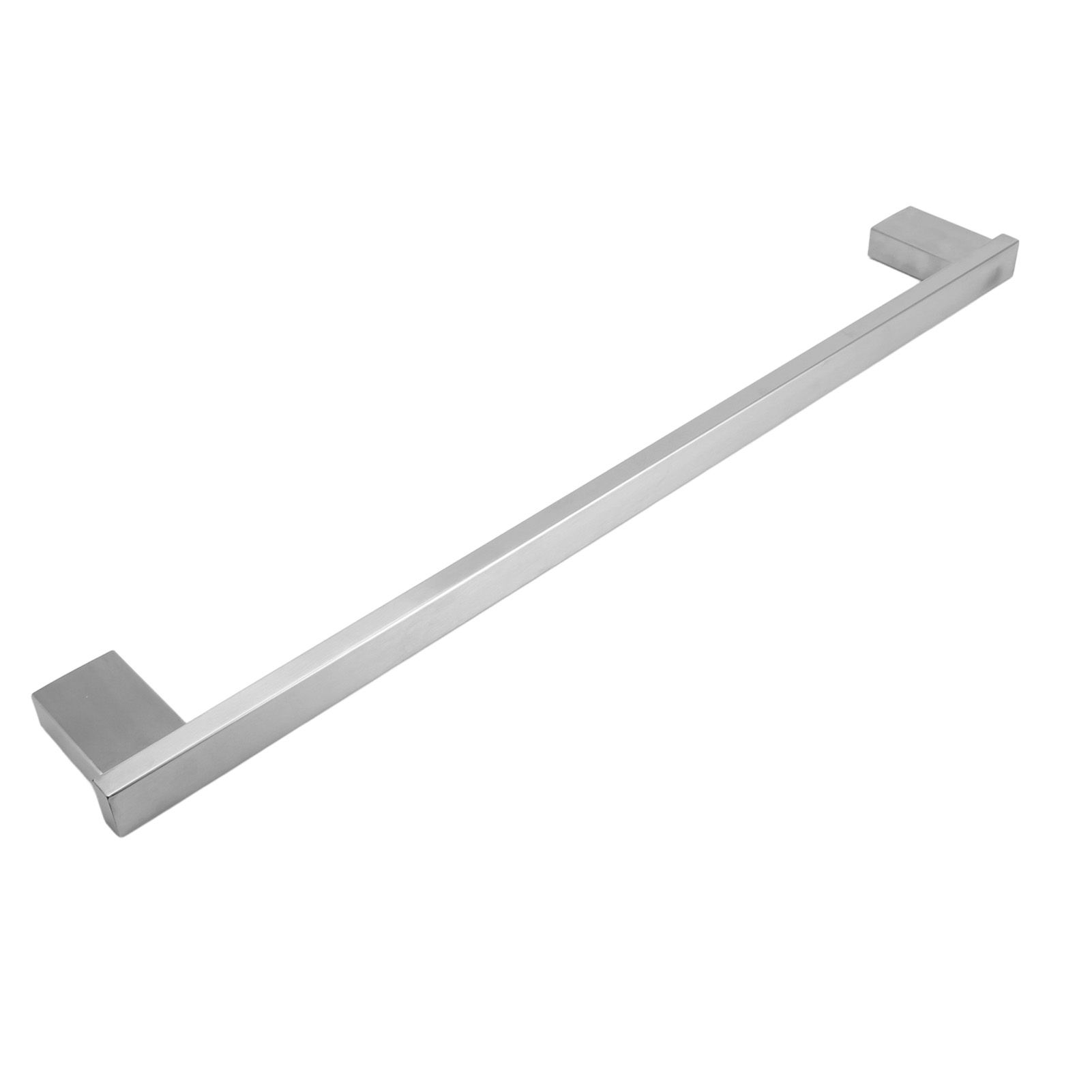 Towel Bar Brushed Chrome Plated 304 Stainless Steel Rust Proof Simple Towel view 4