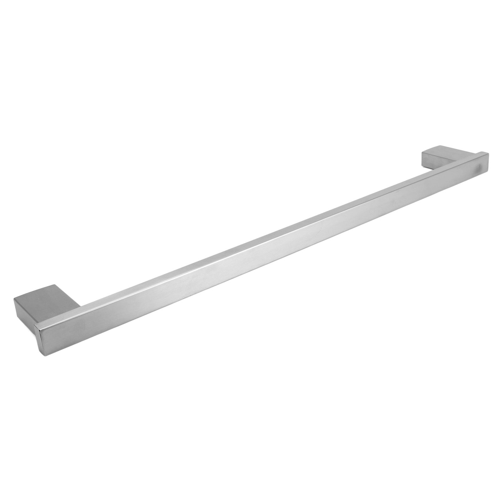 Towel Bar Brushed Chrome Plated 304 Stainless Steel Rust Proof Simple Towel view 6