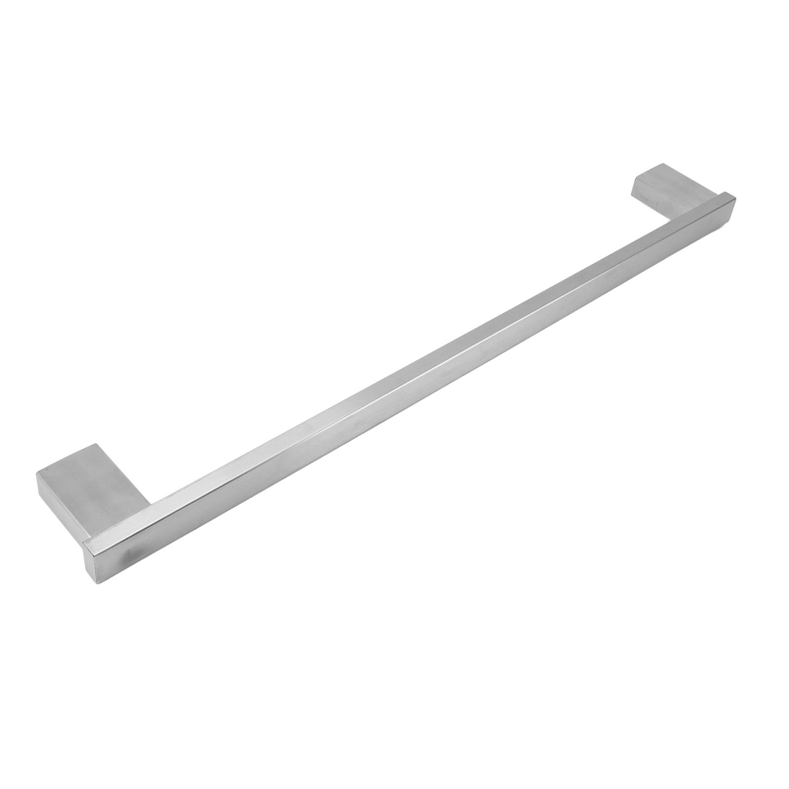 Towel Bar Brushed Chrome Plated 304 Stainless Steel Rust Proof Simple Towel view 9