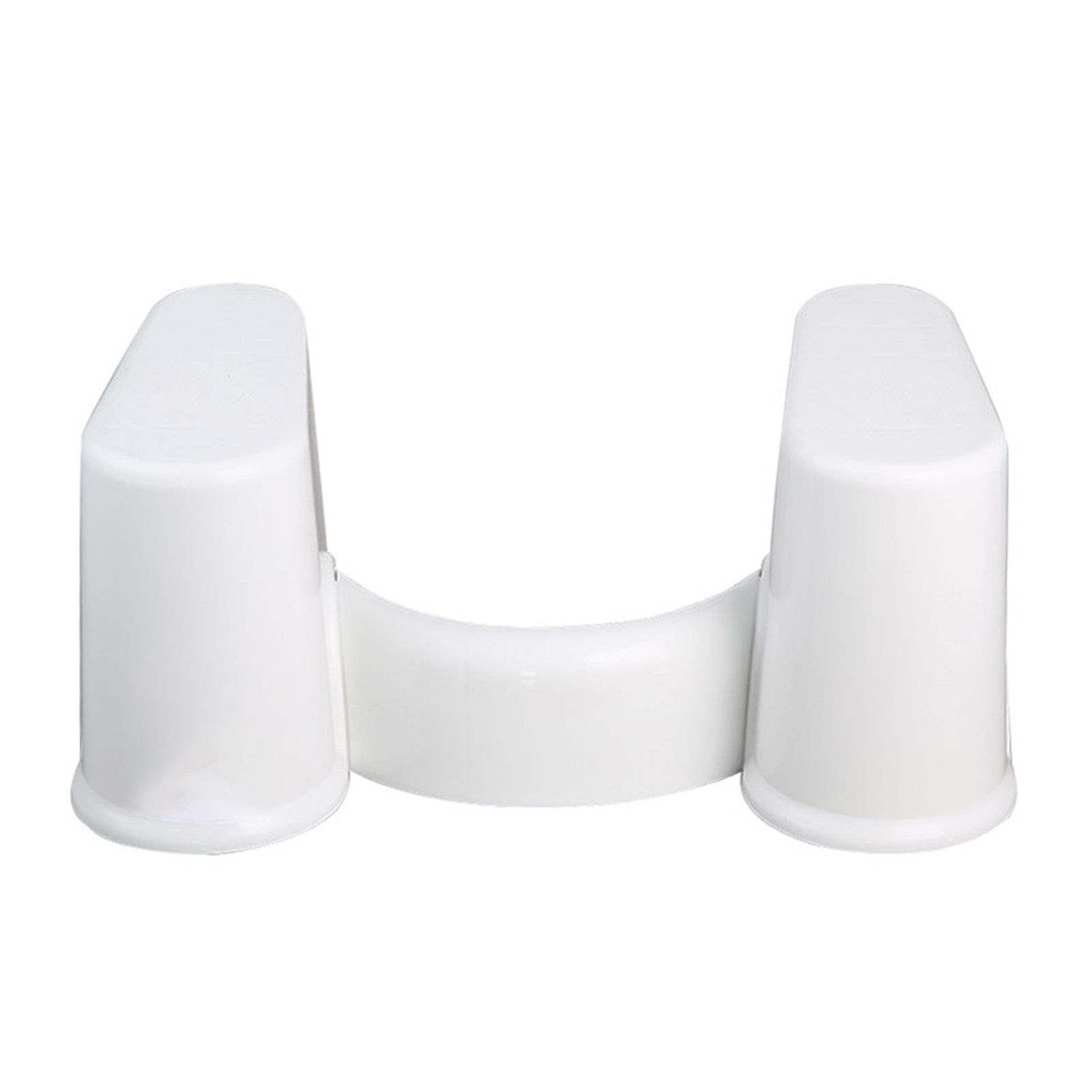 Toilet Step Stool Plastic Non Slip Multifunctional Toilet Poop Foot Stool for Home view 3