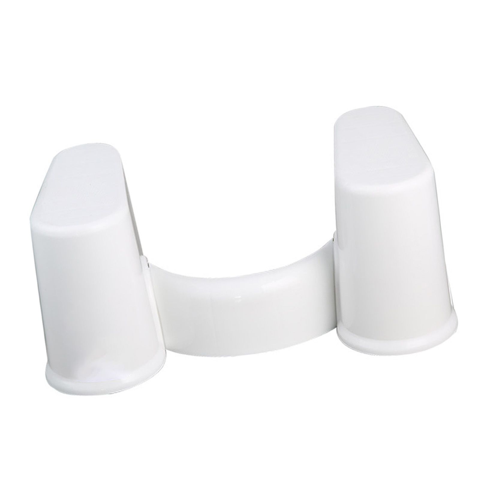 Toilet Step Stool Plastic Non Slip Multifunctional Toilet Poop Foot Stool for Home view 4