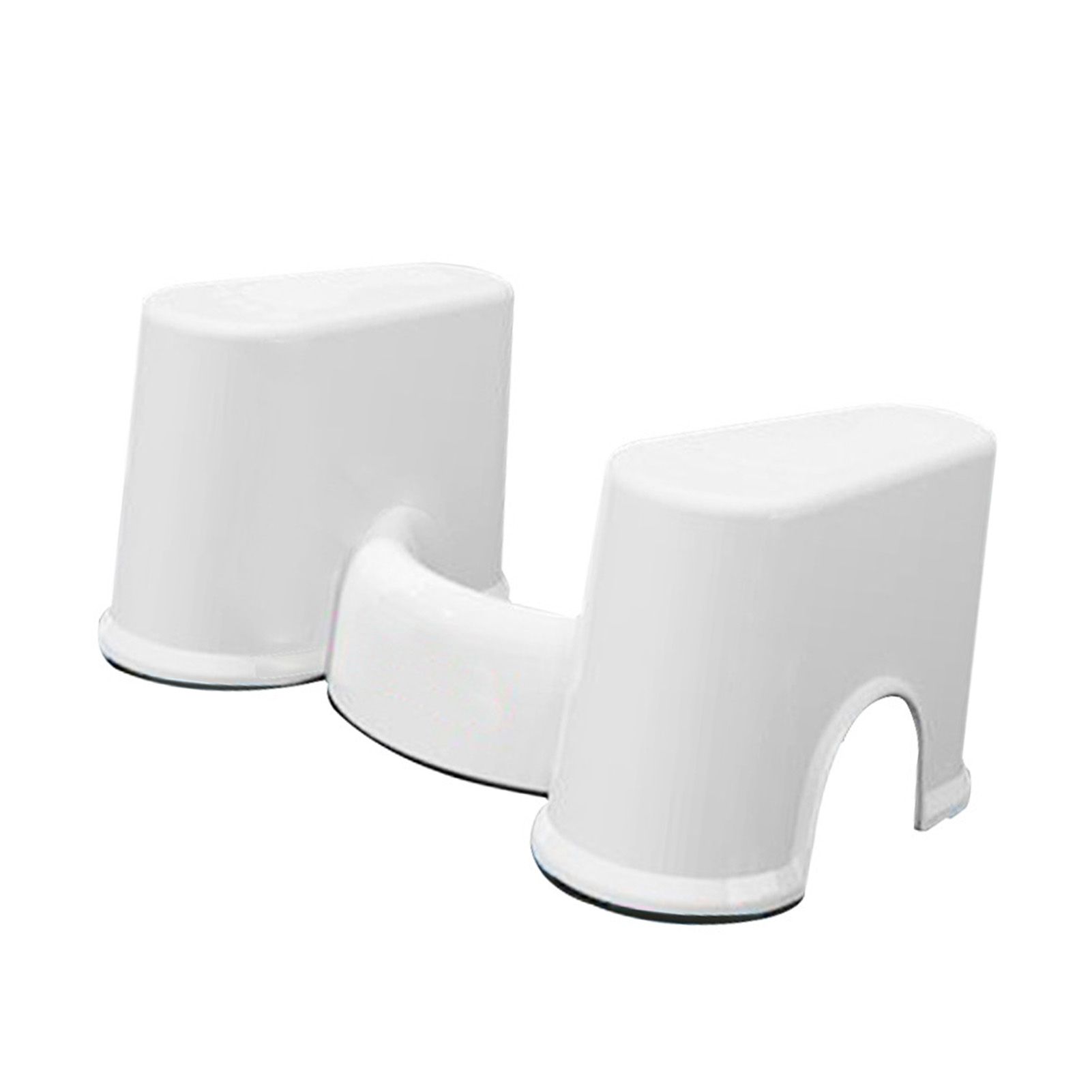 Toilet Step Stool Plastic Non Slip Multifunctional Toilet Poop Foot Stool for Home view 6