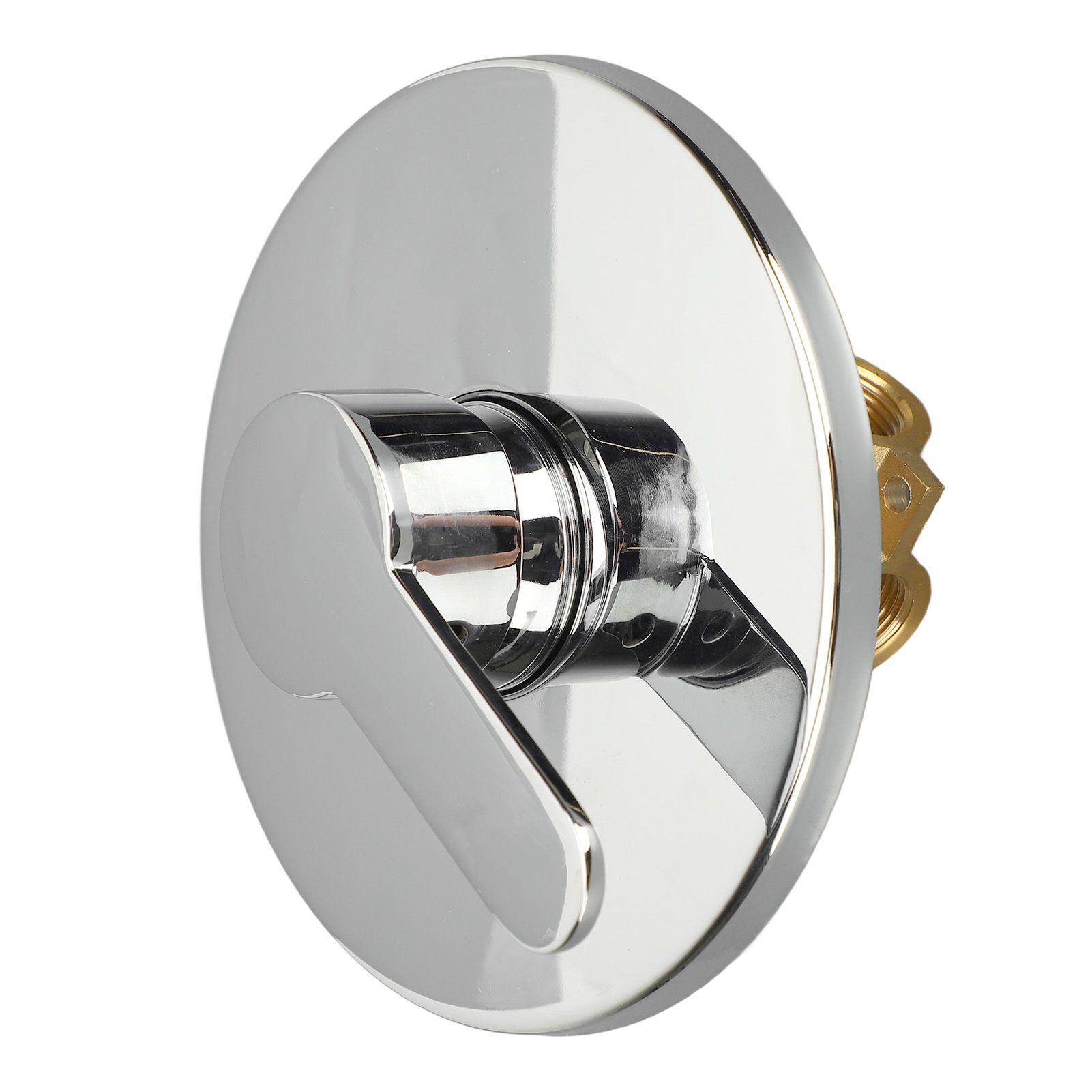 Shower Handle Valve All Copper Concealed 3 Way Round Hot and Cold Shower view 8