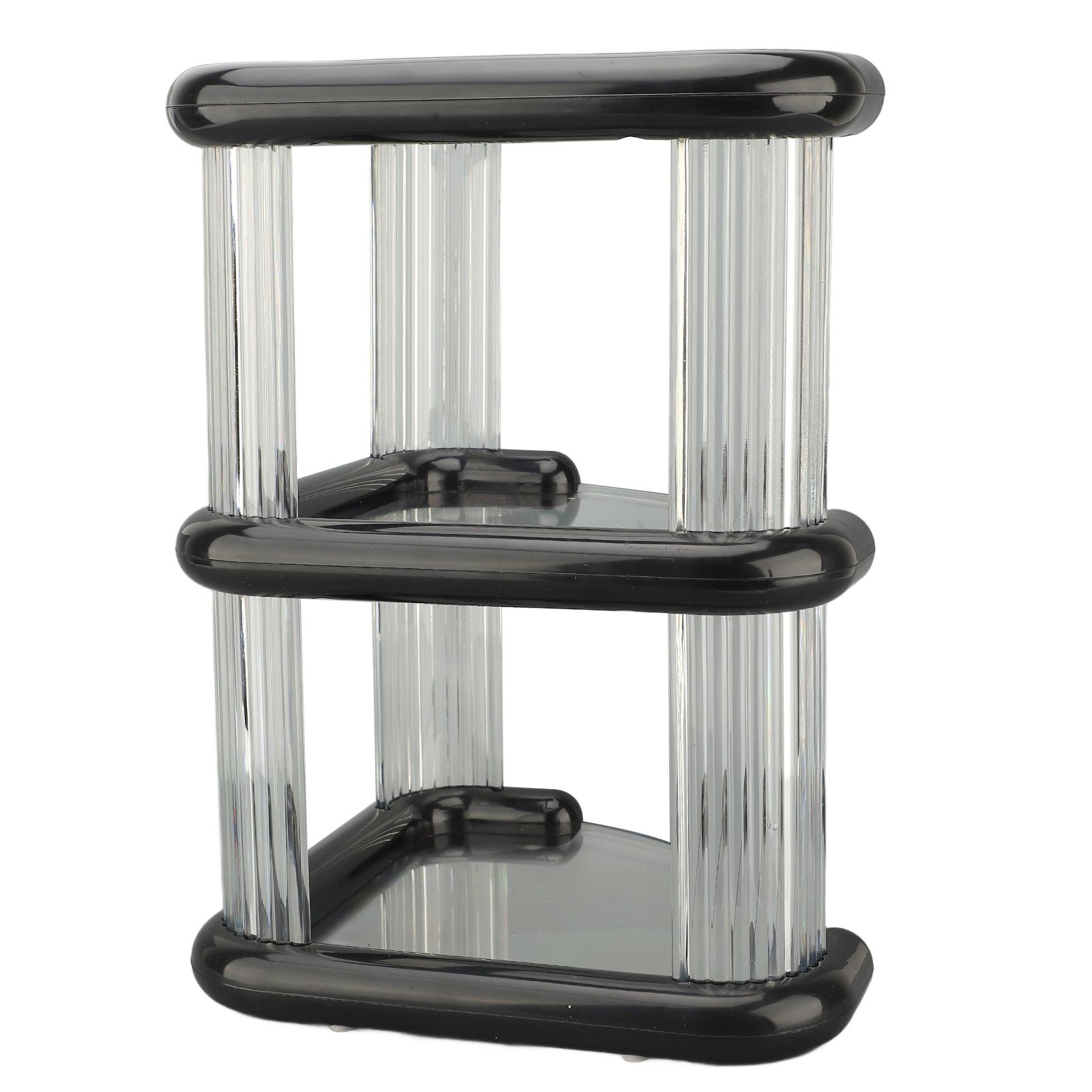 Desktop Corner Stand Multipurpose Simple Stylish Large Capacity 3 Tiers Corner view 6