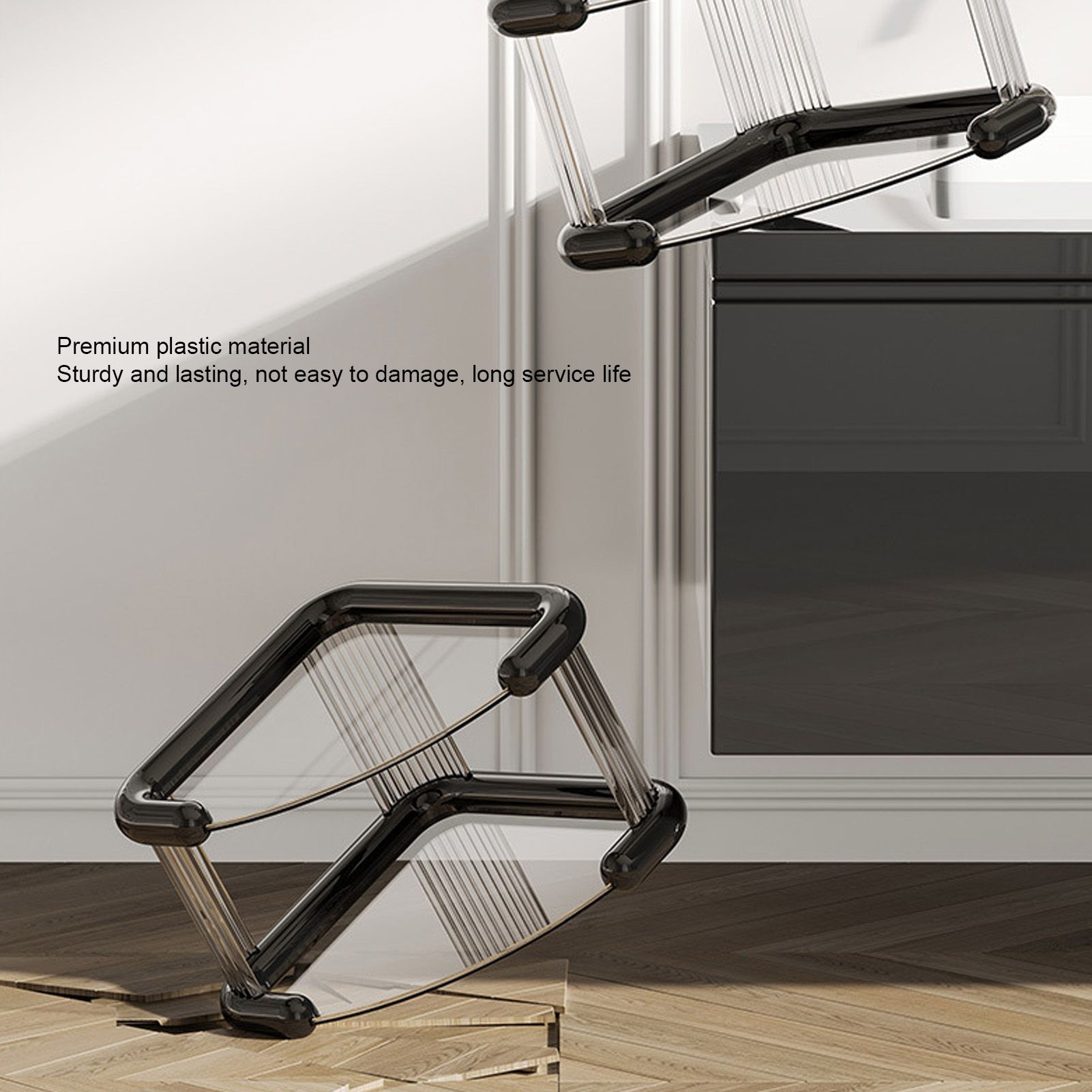 Desktop Corner Stand Multipurpose Simple Stylish Large Capacity 3 Tiers Corner view 7