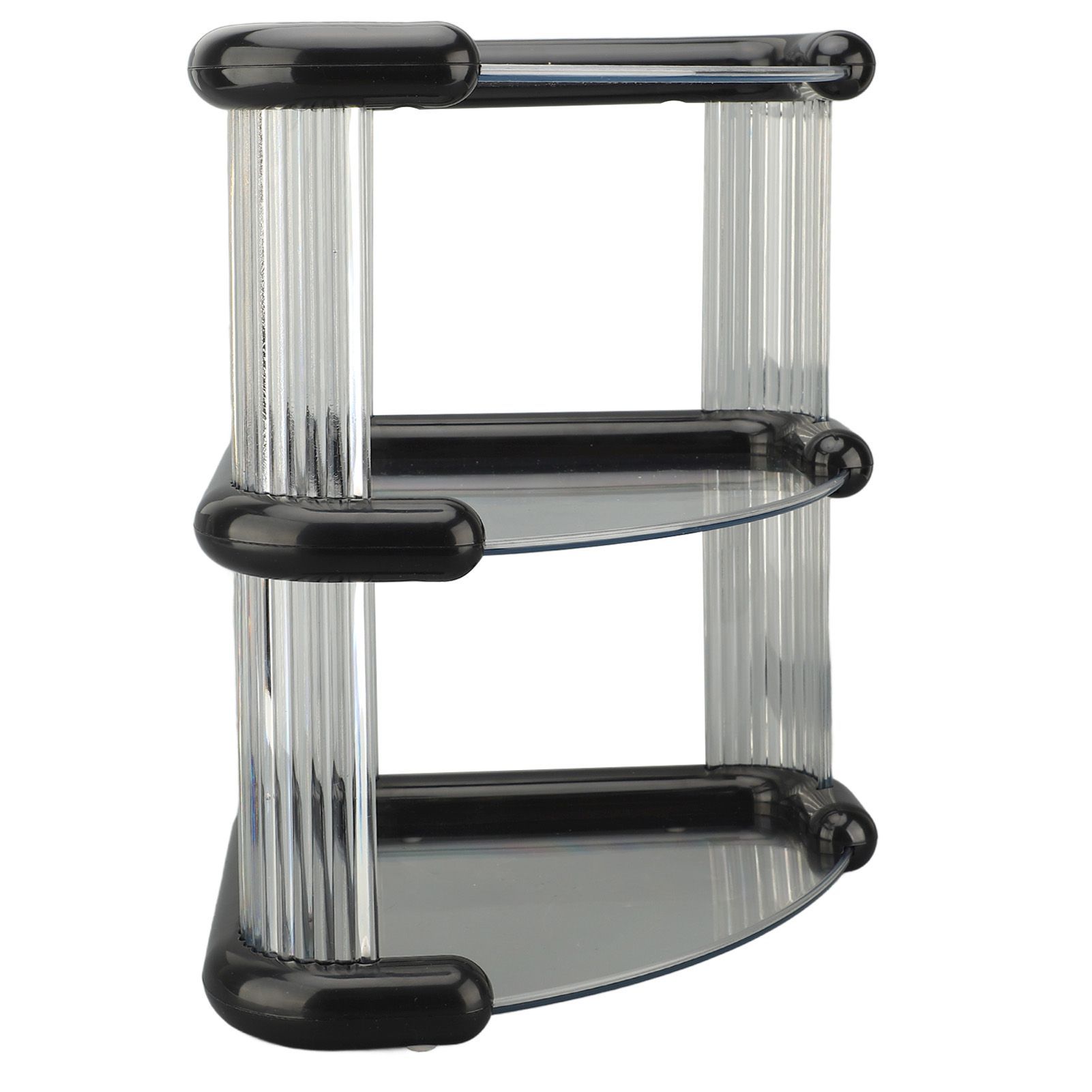 Desktop Corner Stand Multipurpose Simple Stylish Large Capacity 3 Tiers Corner view 12