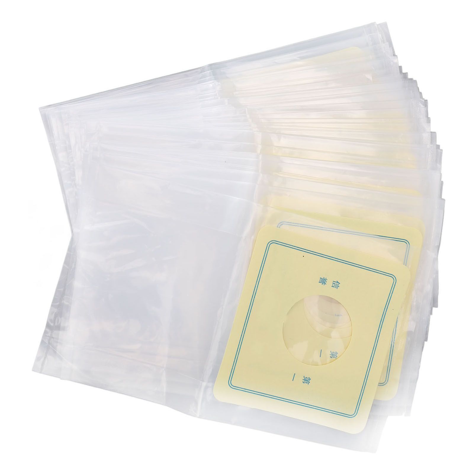 50pcs Colostomy Bag Plastic Leakproof Odor Resistant Ostomy Pouch for Daily view 11