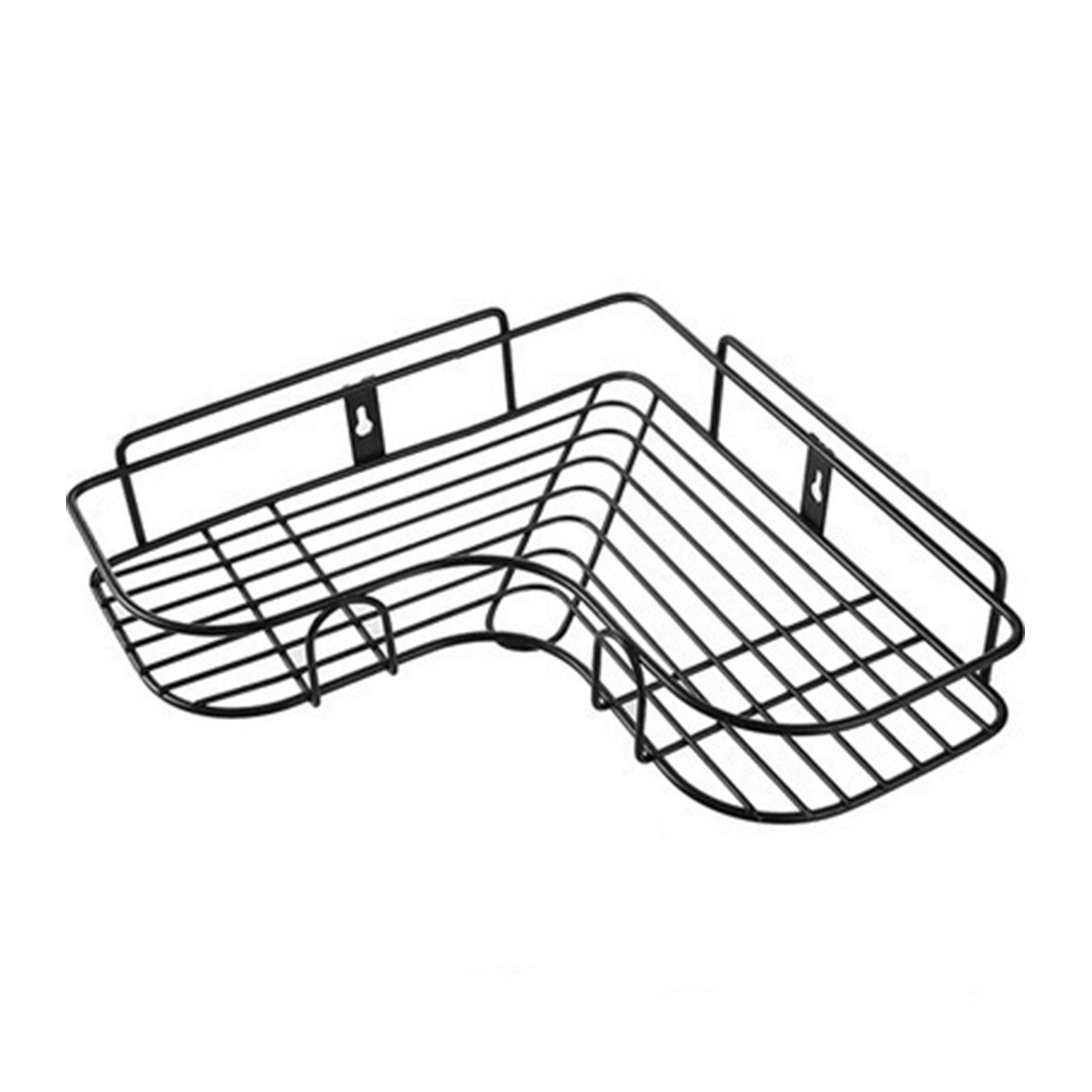 Corner Shower Caddy Wall Mount Adhesive Shower Organizer Rack Shelf for view 2