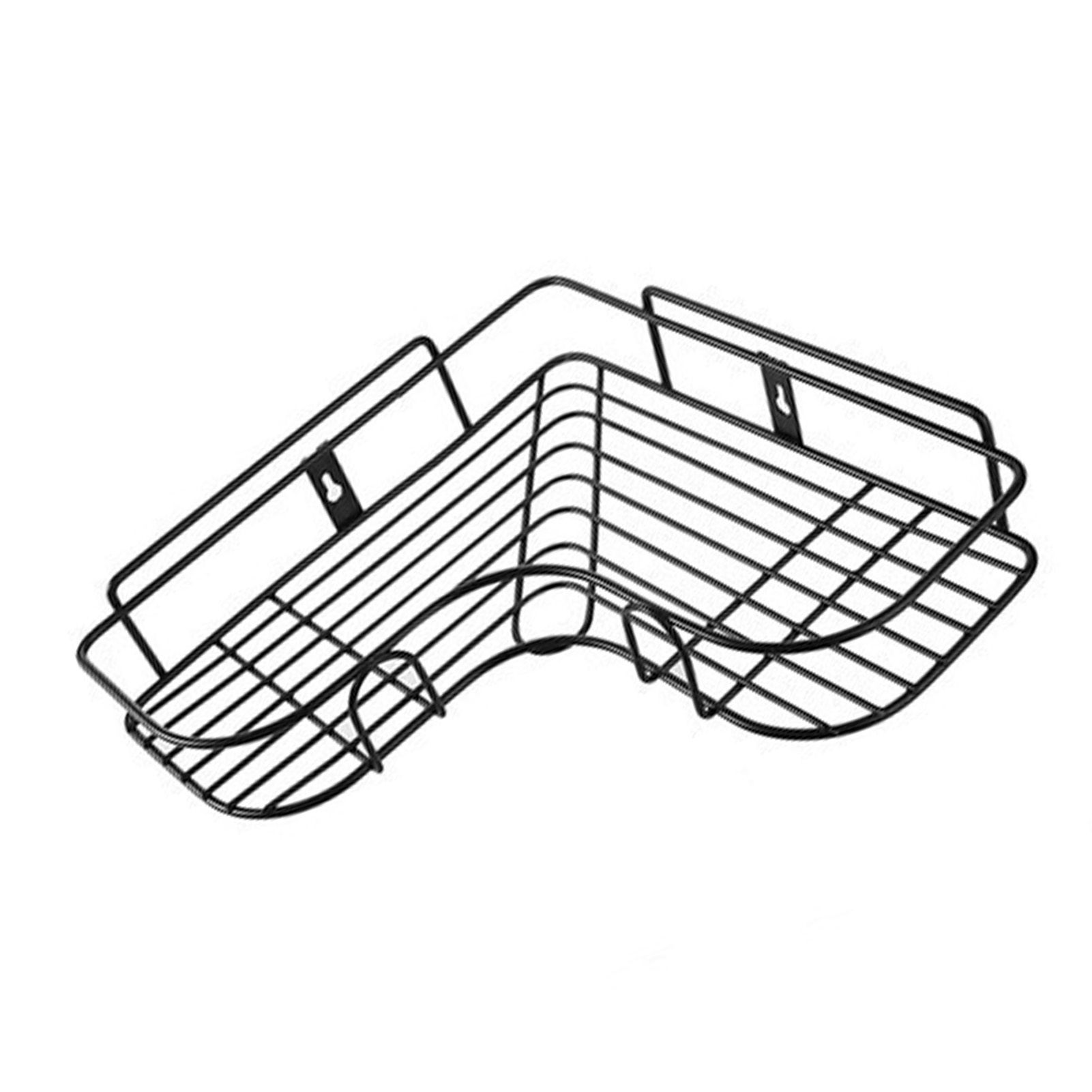 Corner Shower Caddy Wall Mount Adhesive Shower Organizer Rack Shelf for view 4