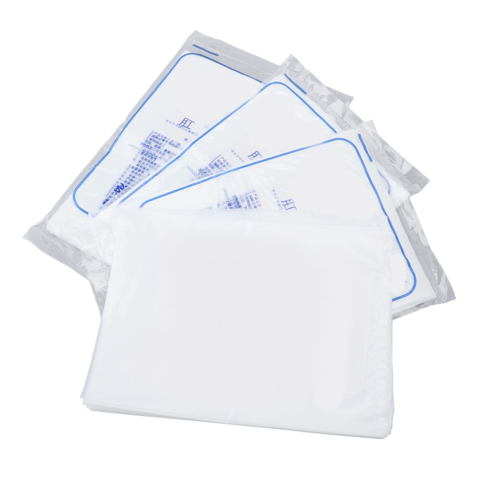 100pcs Colostomy Bag PE Disposable Colostomy Pouch Prevent External view 9