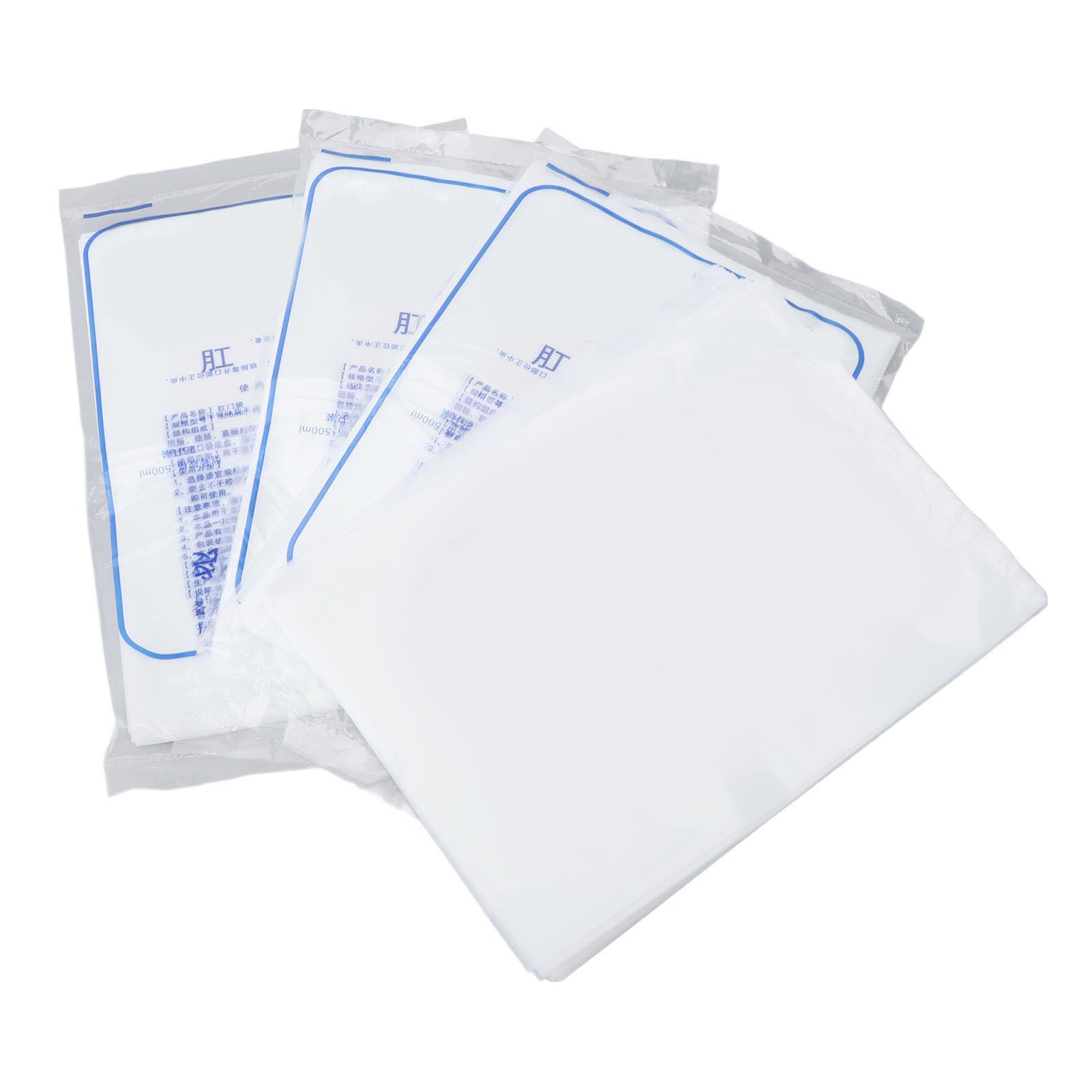 100pcs Colostomy Bag PE Disposable Colostomy Pouch Prevent External view 10