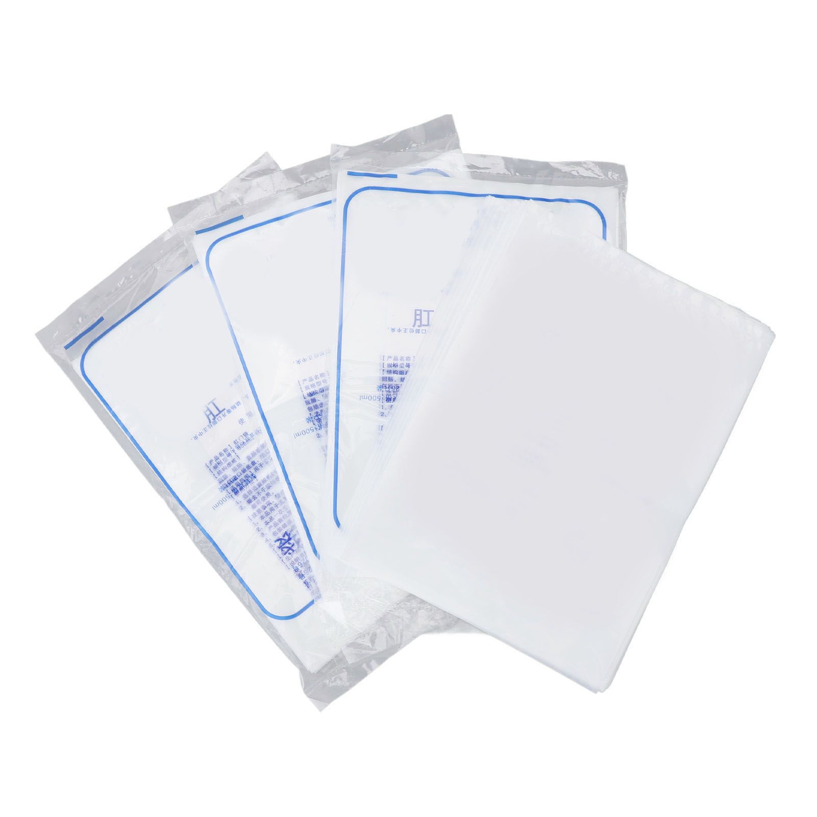 100pcs Colostomy Bag PE Disposable Colostomy Pouch Prevent External view 12
