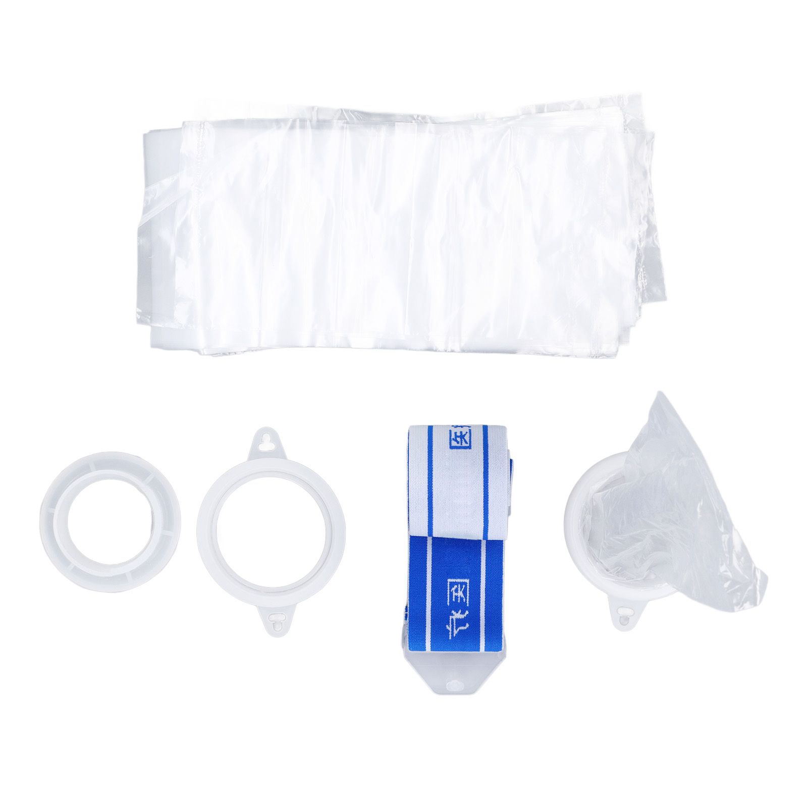 100pcs Colostomy Bag PE Rubber Safe Portable Convenient Ostomy Bag for Daily view 3