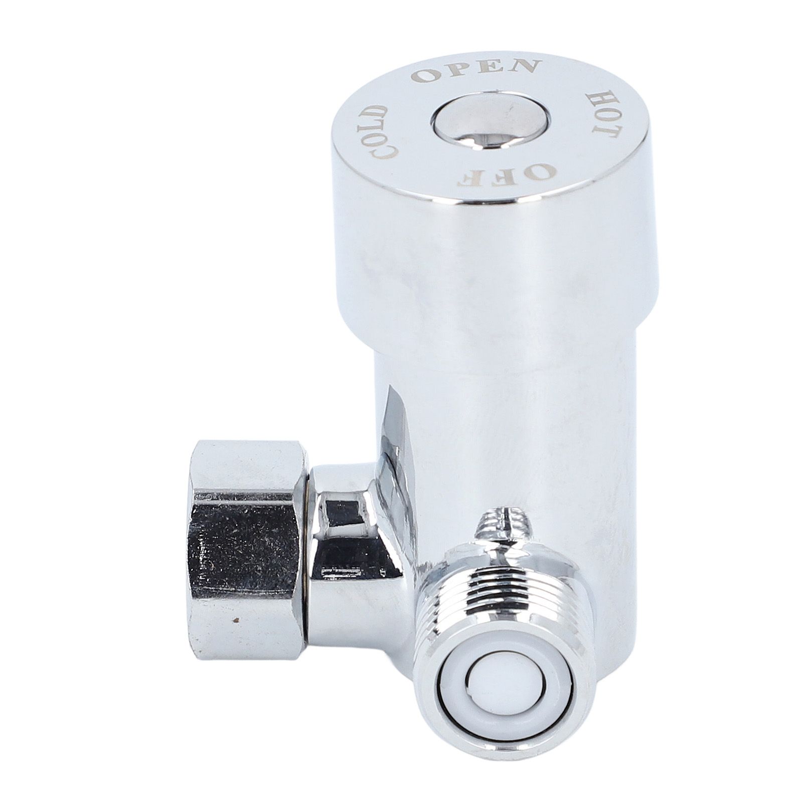Hot Cold Water Mixing Valve Brass G1/2 Faucet Water Temperature Mixer for view 9