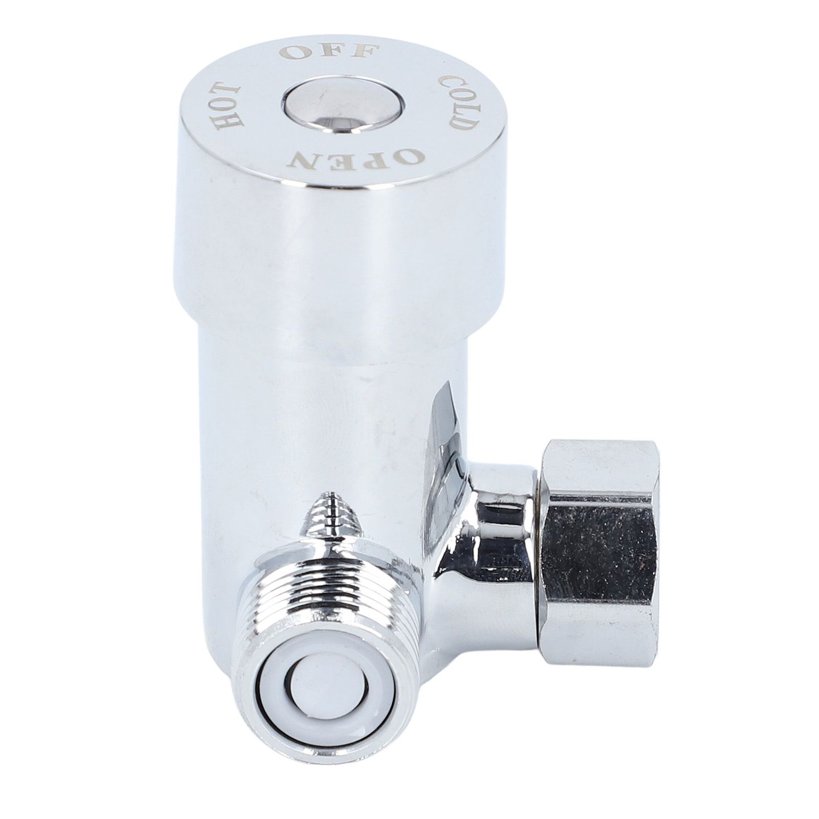 Hot Cold Water Mixing Valve Brass G1/2 Faucet Water Temperature Mixer for view 10