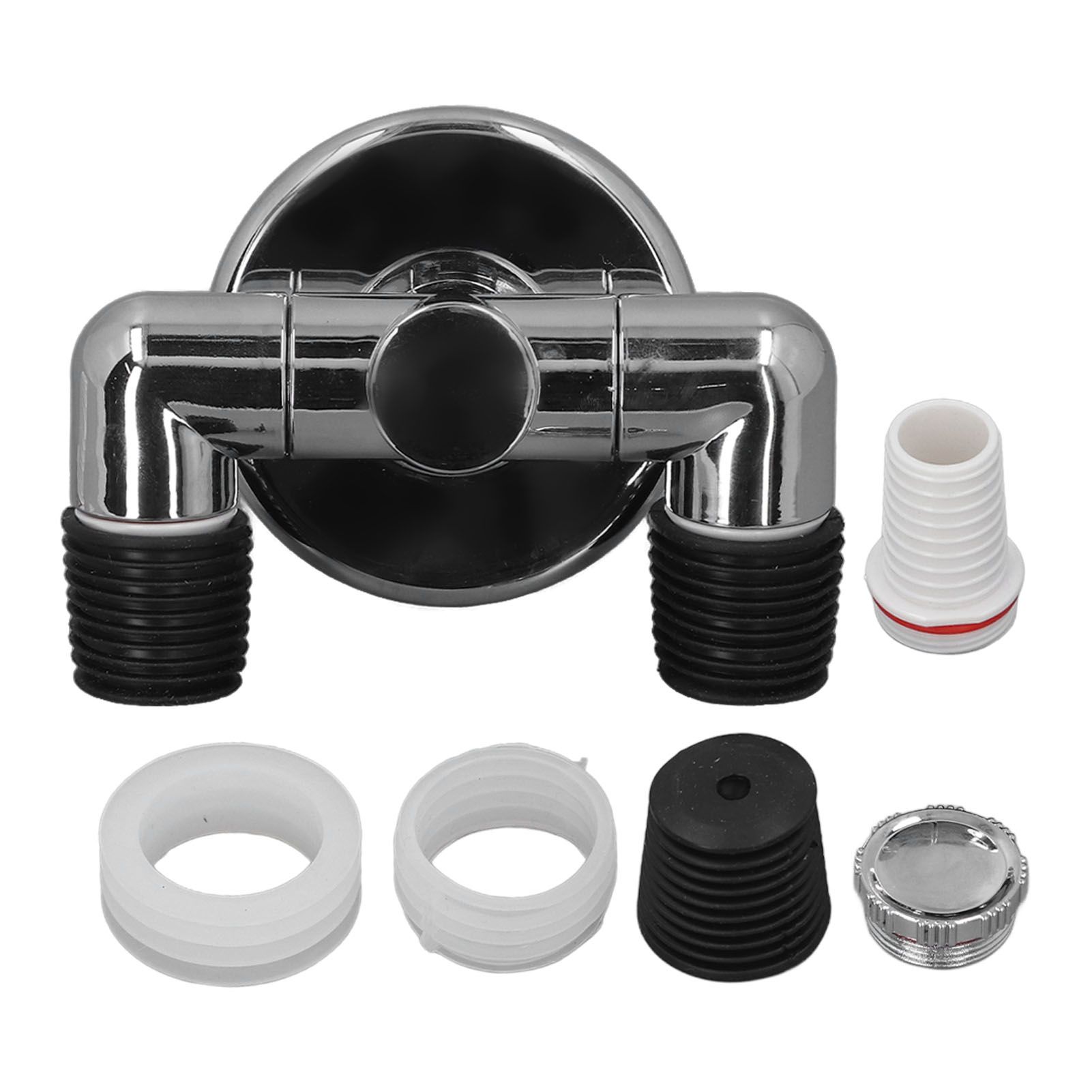 3 Way Hose Splitter Odor Prevention ABS High Toughness Improve Drainage view 3