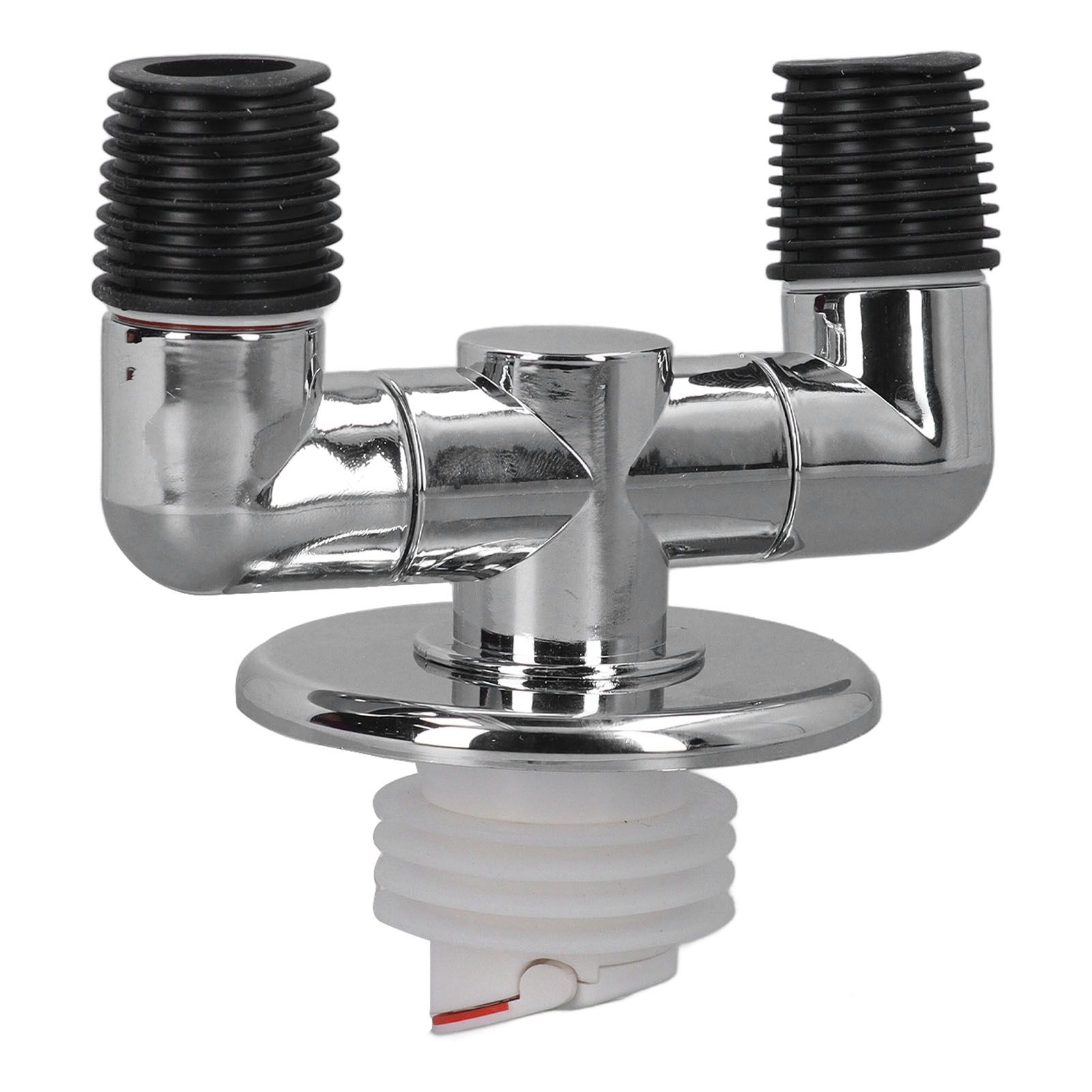 3 Way Hose Splitter Odor Prevention ABS High Toughness Improve Drainage view 8