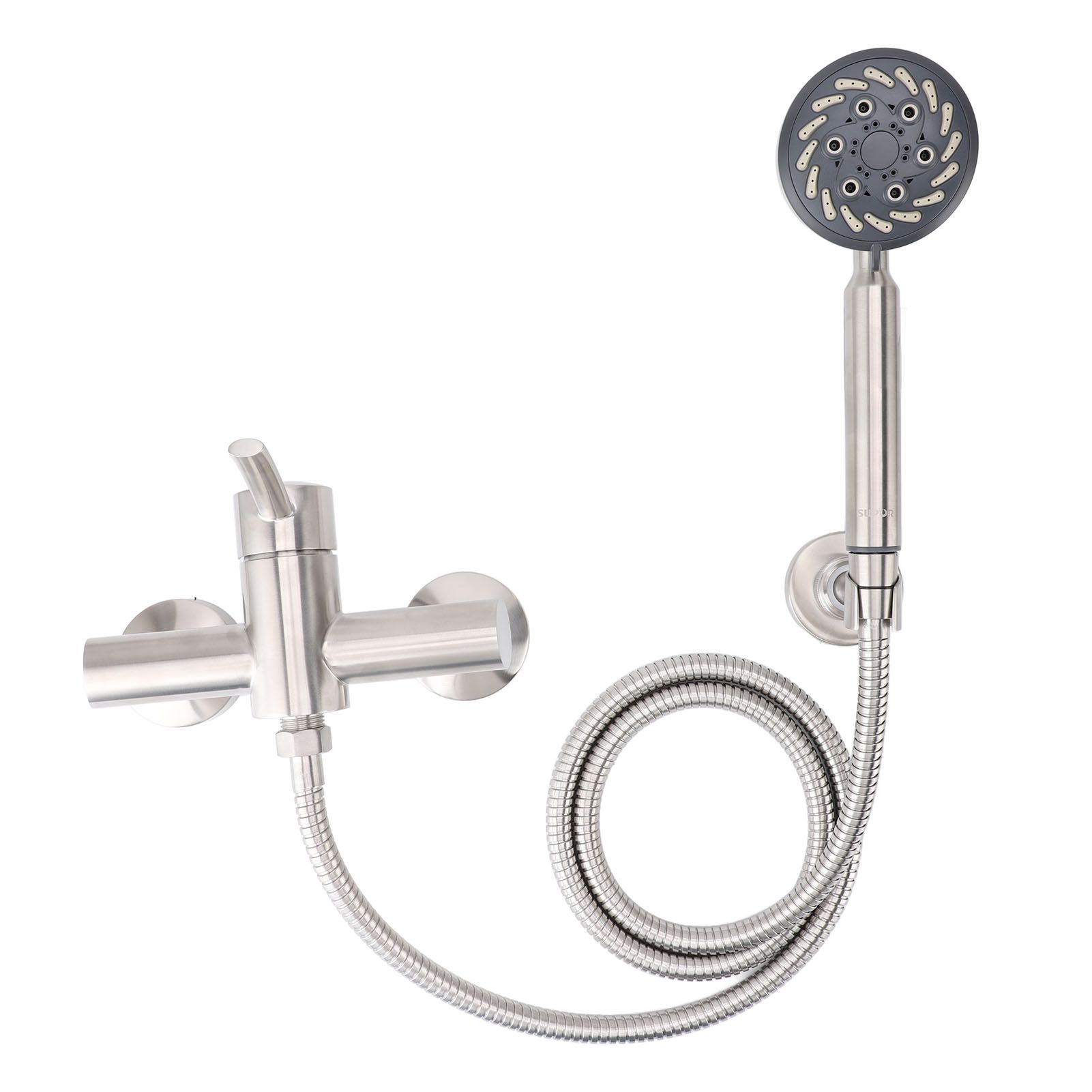 Shower Faucet Set Shower System Stainless Steel Water Saving Multifunction