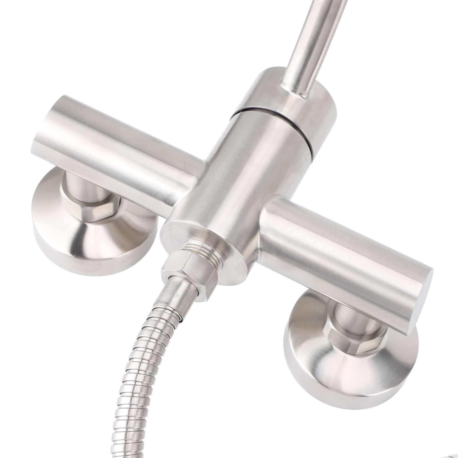 Shower Faucet Set Shower System Stainless Steel Water Saving Multifunction view 7