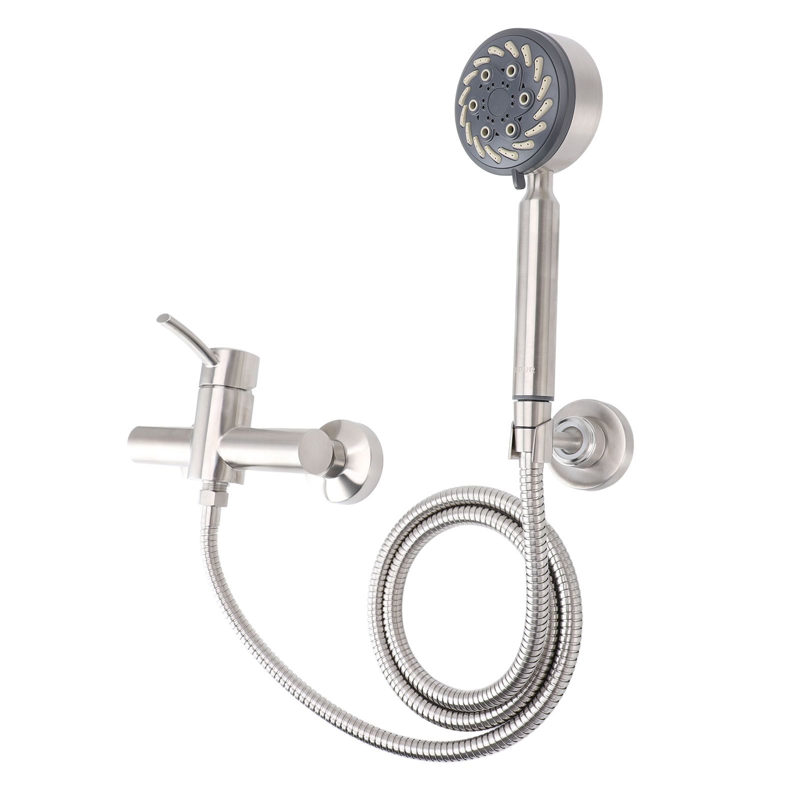 Shower Faucet Set Shower System Stainless Steel Water Saving Multifunction view 10