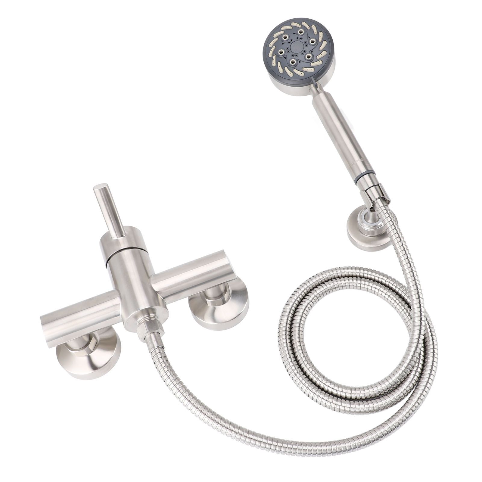 Shower Faucet Set Shower System Stainless Steel Water Saving Multifunction view 11