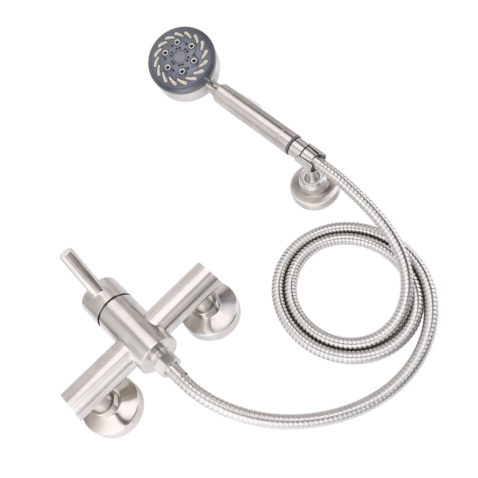 Shower Faucet Set Shower System Stainless Steel Water Saving Multifunction view 12