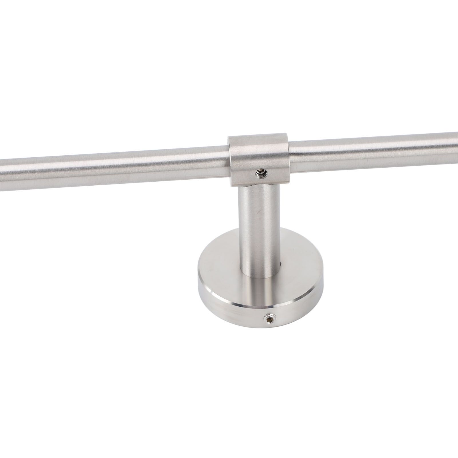 Towel Bar Wall Mounted Rust Proof Modern Stylish Stainless Steel Towel Rod for view 2